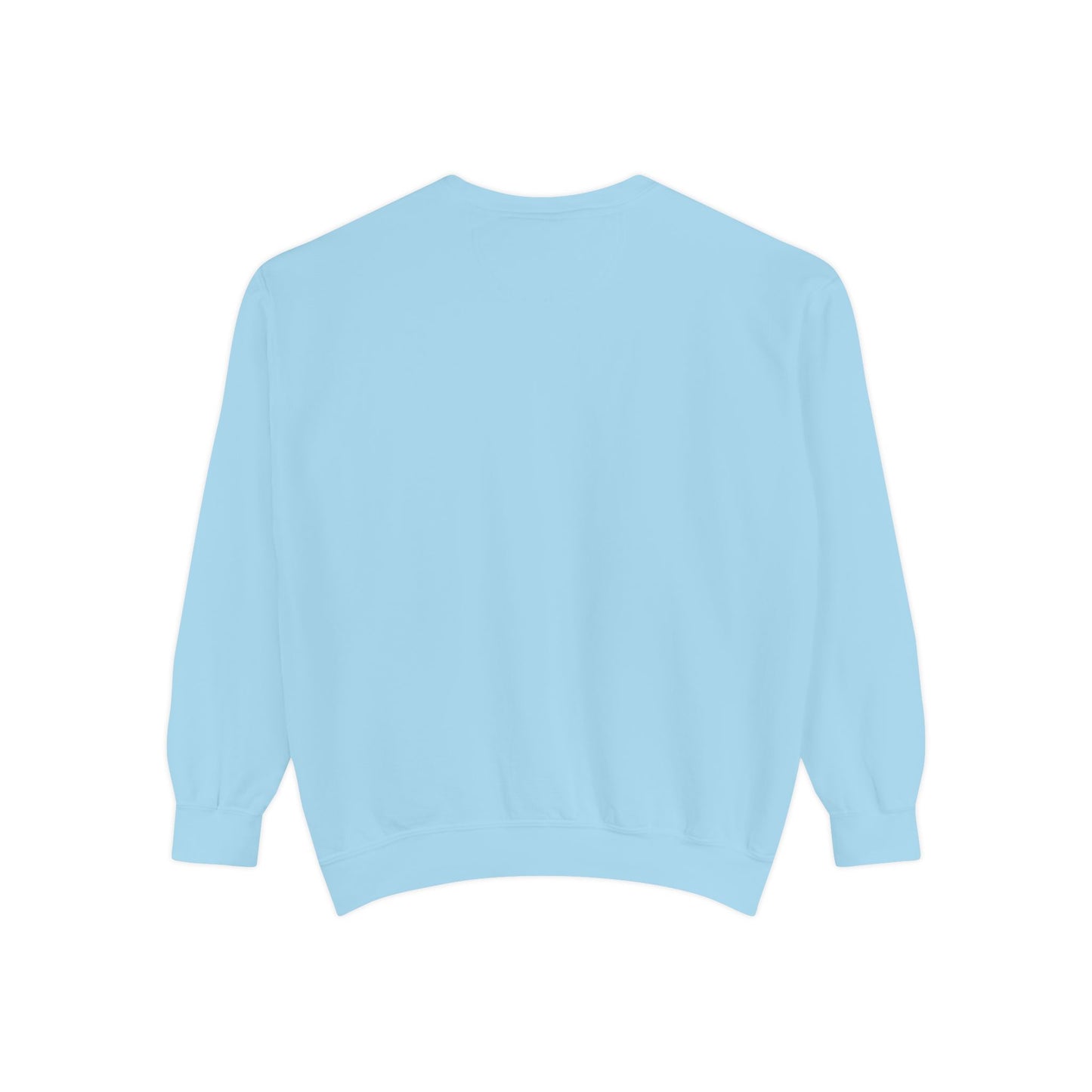 Be Legendary Unisex Garment-Dyed Sweatshirt with Elegant Graphic Design