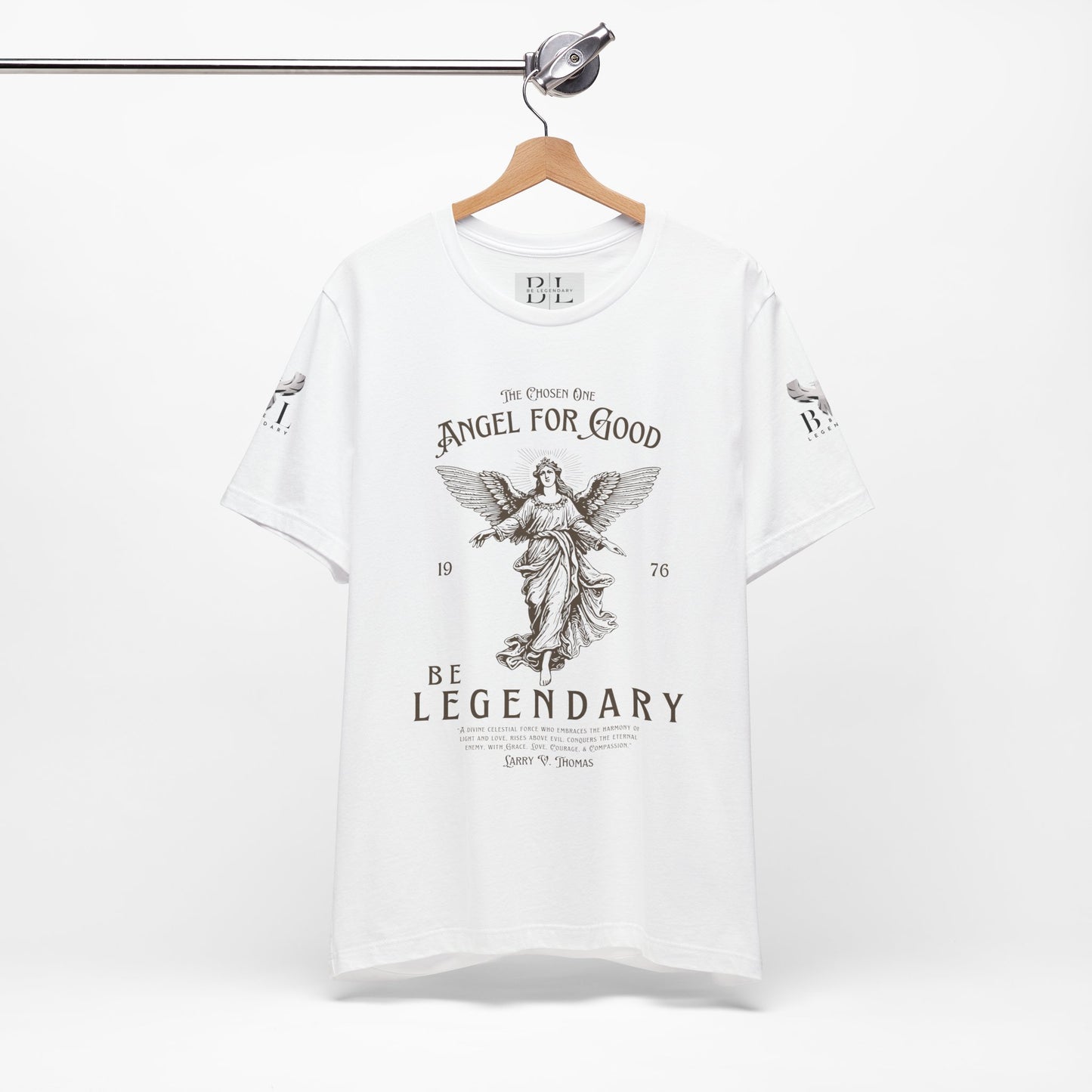 Be Legendary Unisex Jersey Tee - Angel for Good Design