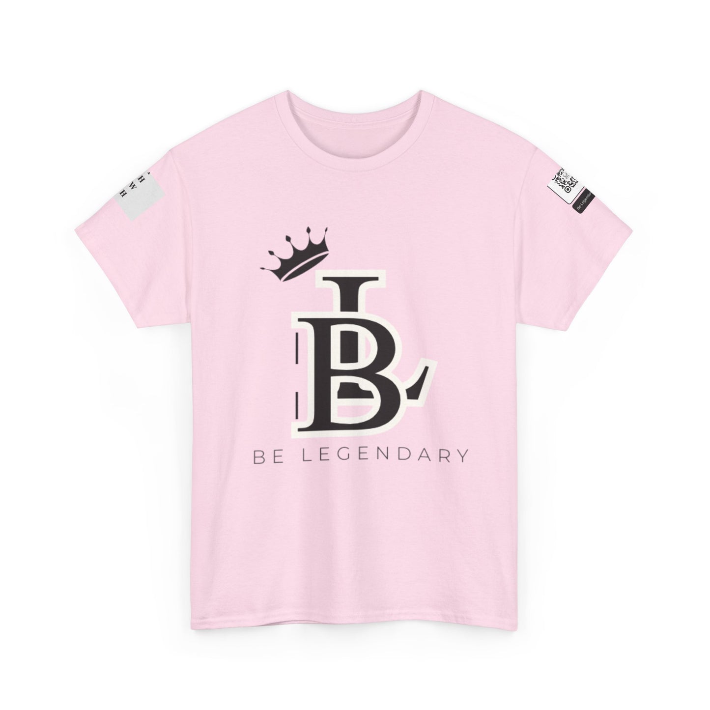 Be Legendary Unisex "King of Kings" Heavy Cotton Tee - Graphic T-Shirt for Inspiration and Motivation
