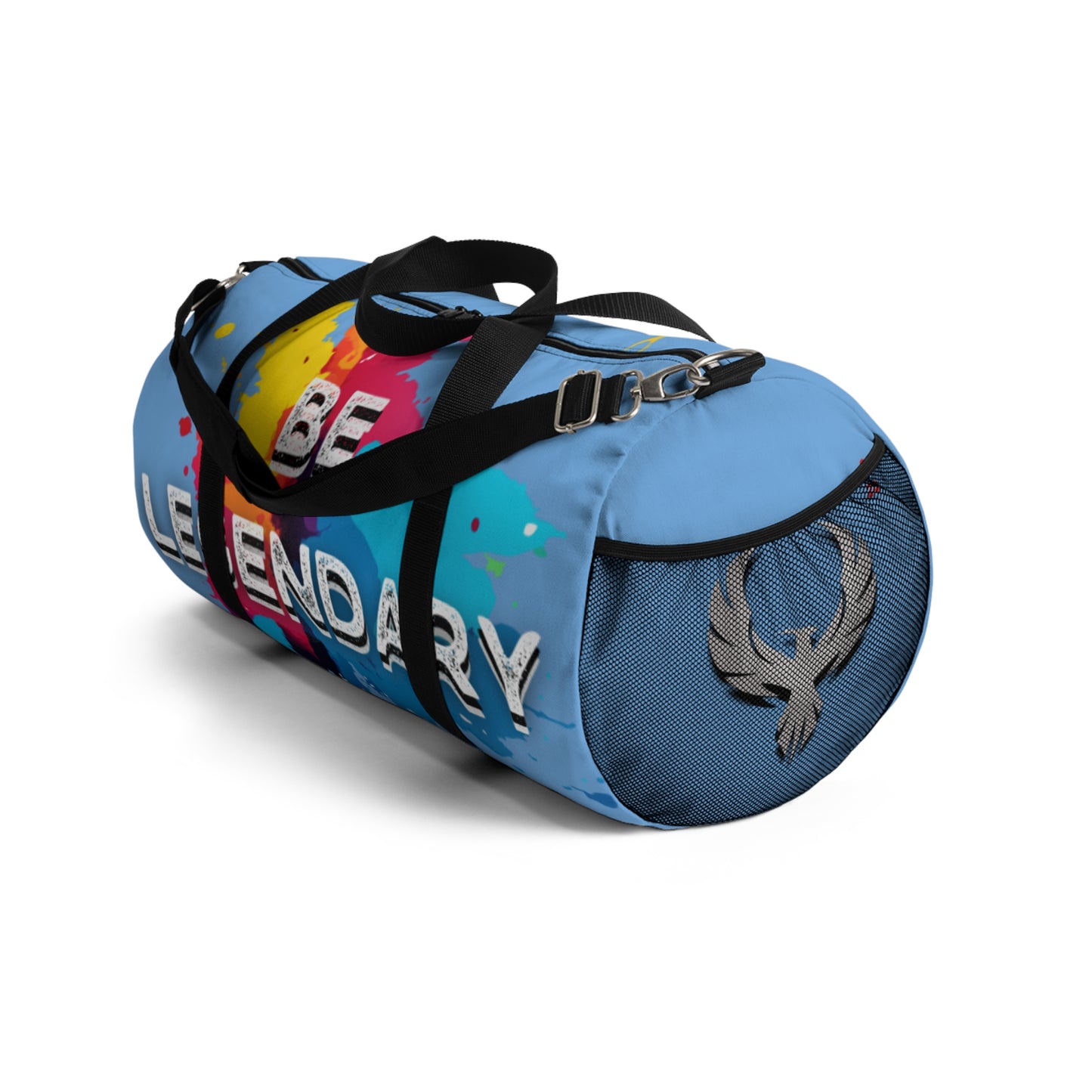 Be Legendary "Code Blue" Colorful Inspirational Duffel Bag - 'Be Legendary'