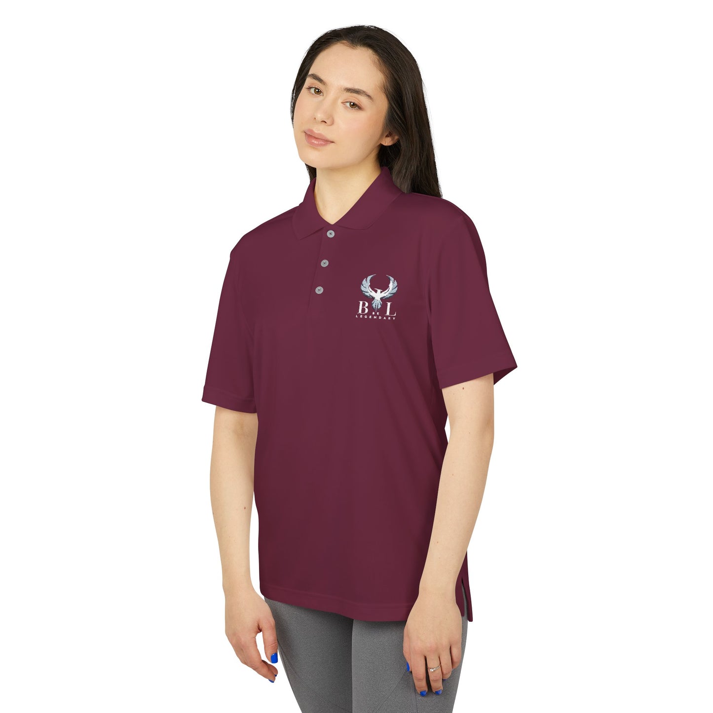 Be Legendary " Joint Venture" Adidas Unisex Performance Polo - Stylish Athletic Wear for Active Lifestyle