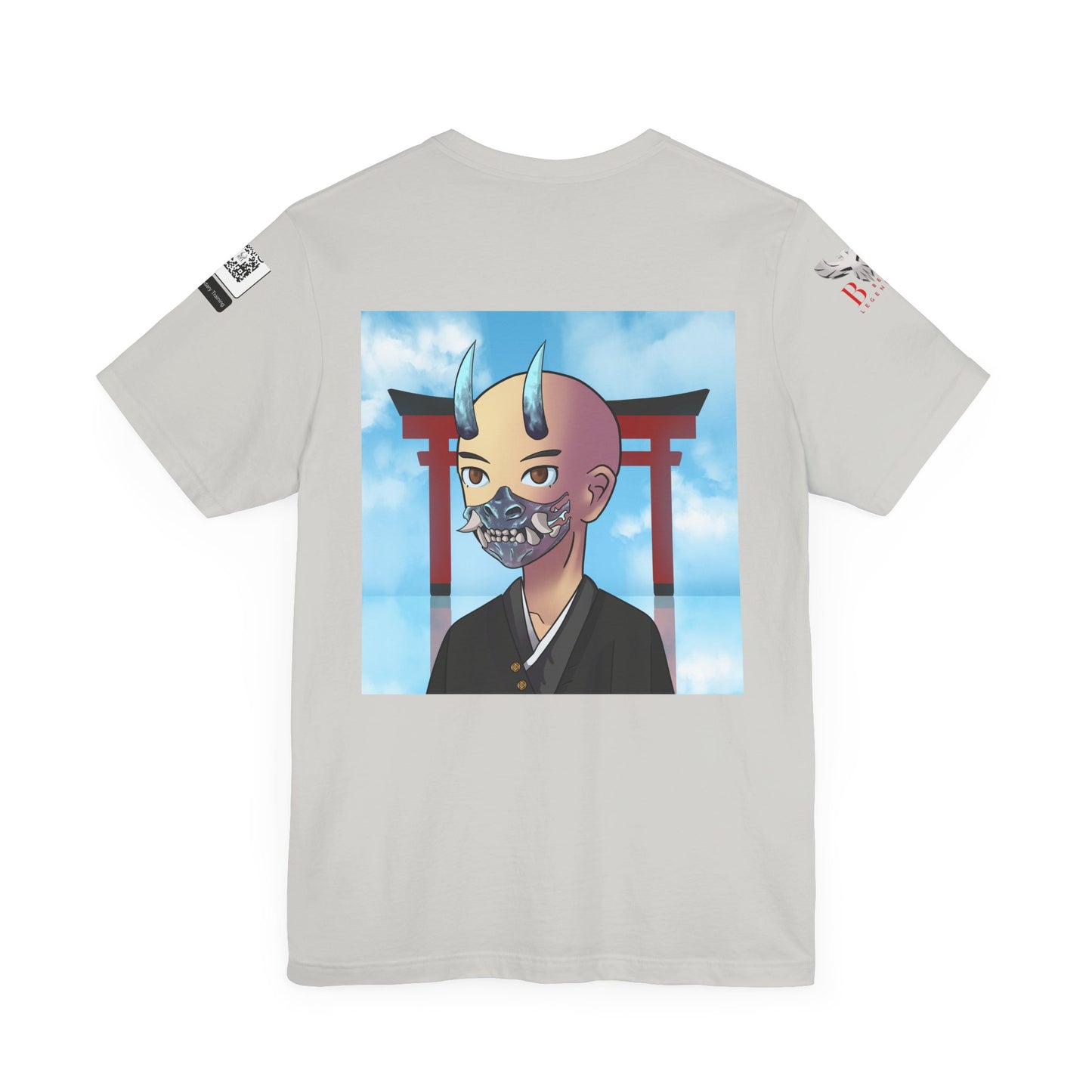 BE LEGENDARY "繁盛 幸運" Hanse Kouun Edition. Unisex Short Sleeve Tee, Graphic T-Shirt, Anime Art Apparel, Casual Wear, Gift for Him/Her