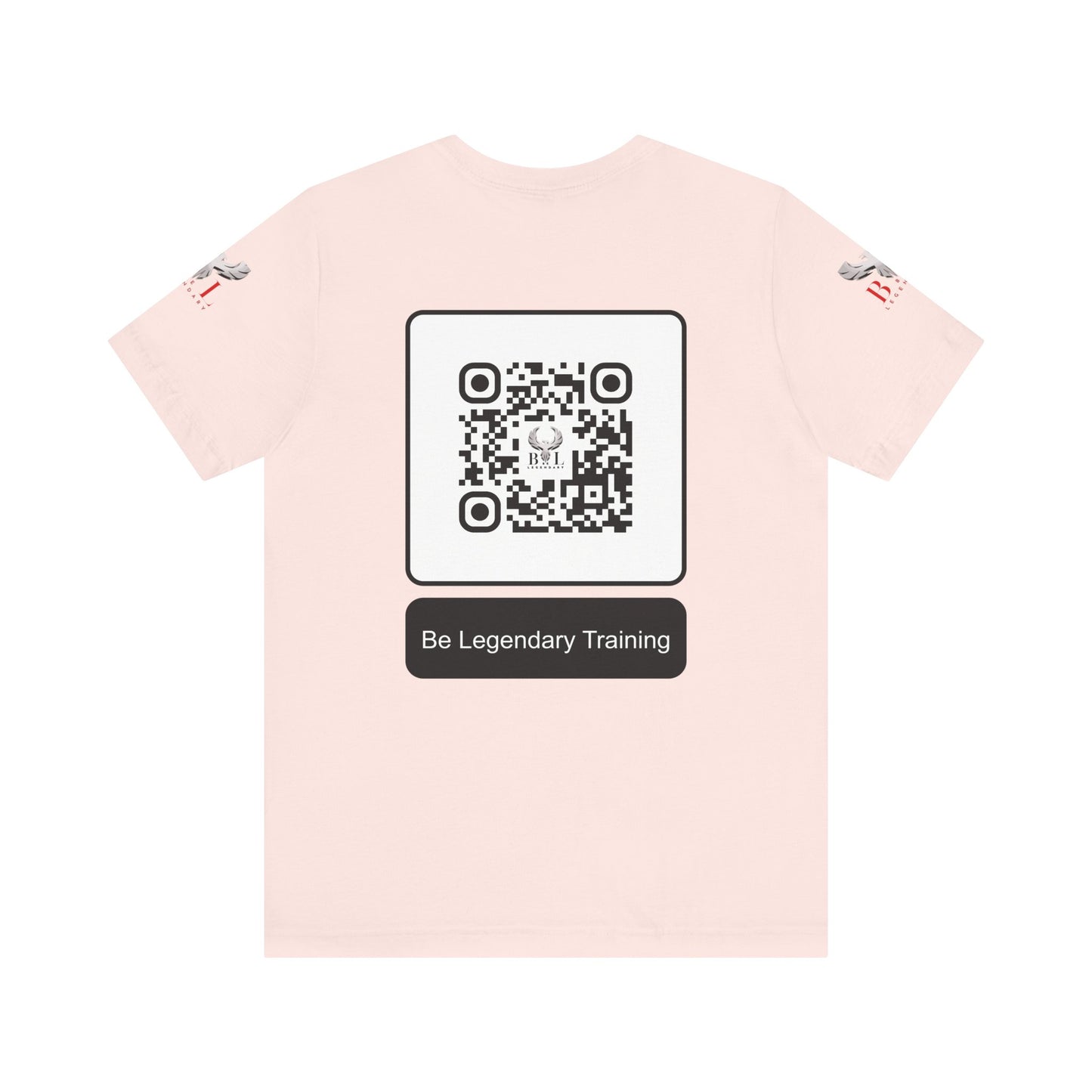 Be Legendary "Nobility" Power Unisex Tee - Inspiring Short Sleeve Shirt with QR Code