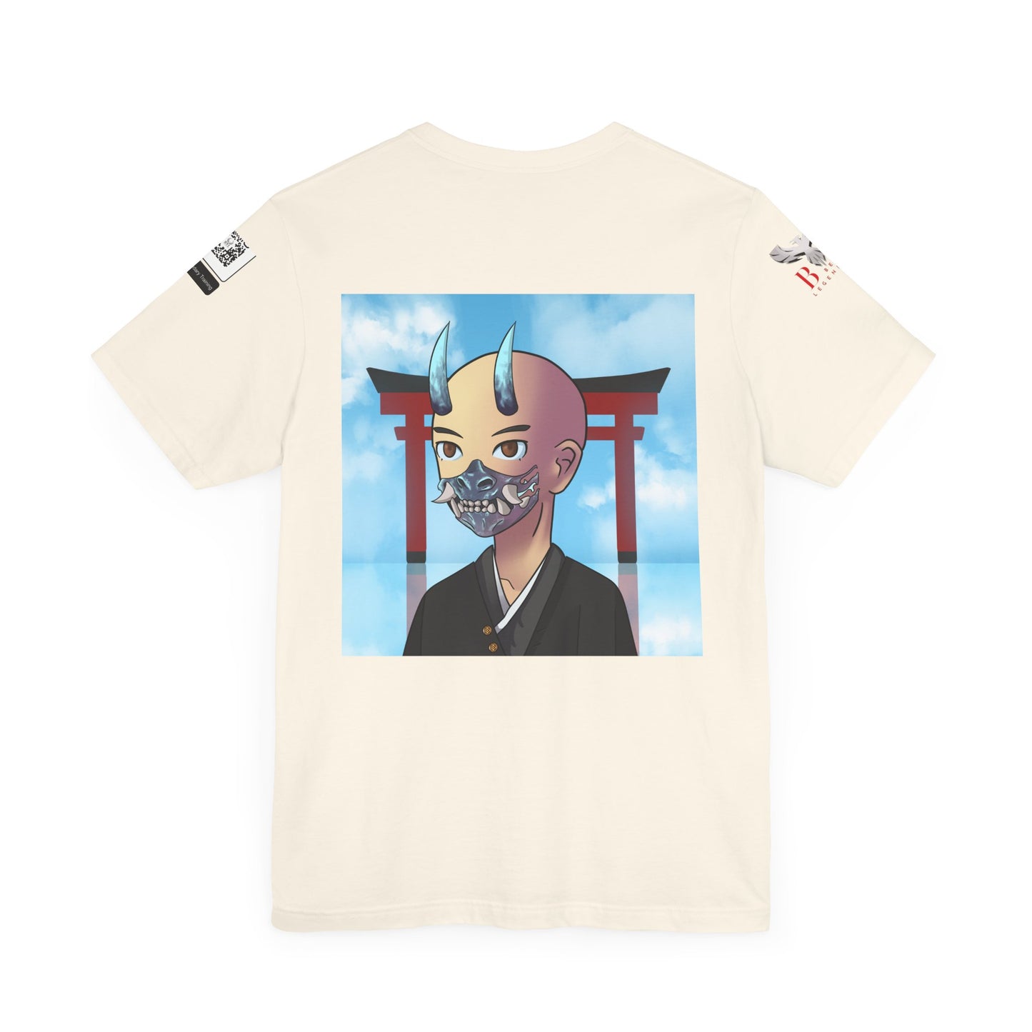 BE LEGENDARY "繁盛 幸運" Hanse Kouun Edition. Unisex Short Sleeve Tee, Graphic T-Shirt, Anime Art Apparel, Casual Wear, Gift for Him/Her
