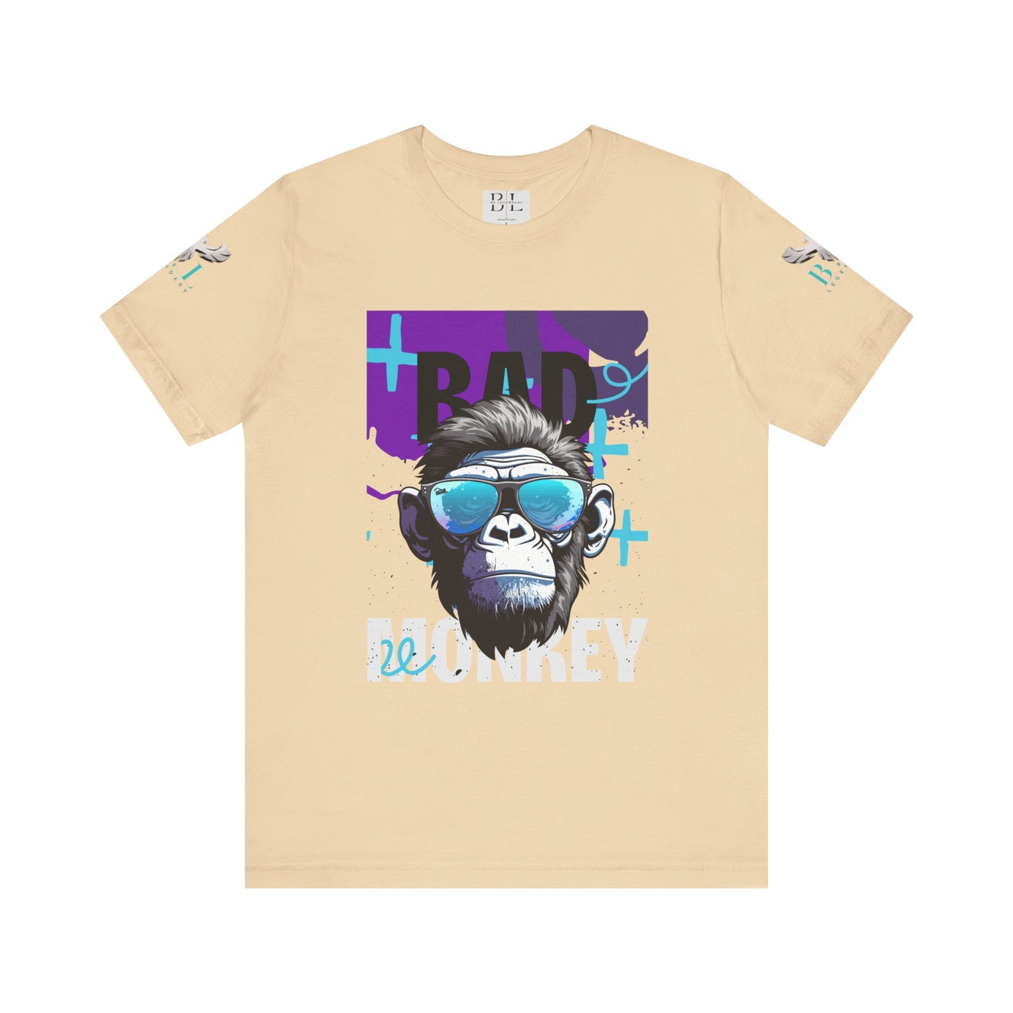 Be Legendary Cool Bad Monkey Tee - Unisex Short Sleeve Graphic Shirt