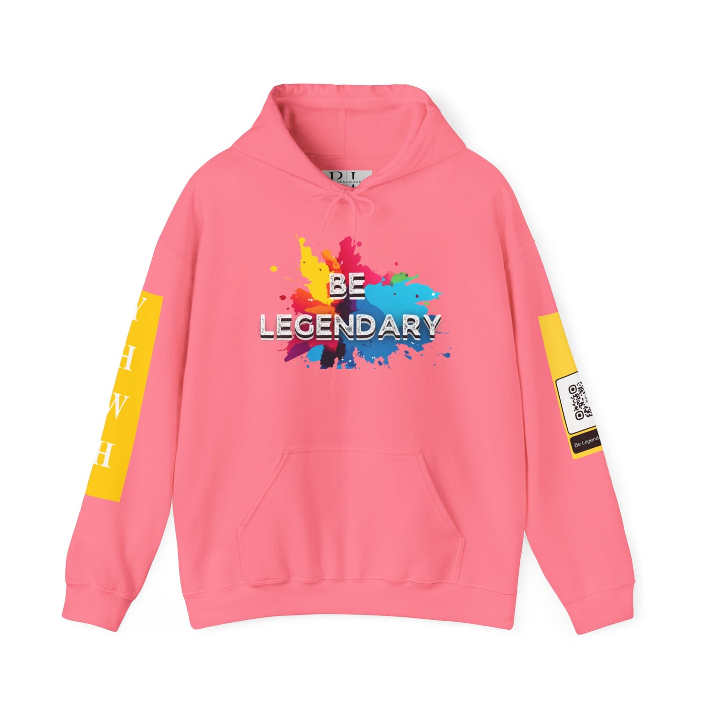 Be Legendary "The Passover" Hooded Sweatshirt - Unisex Heavy Blend with Colorful Splash Design