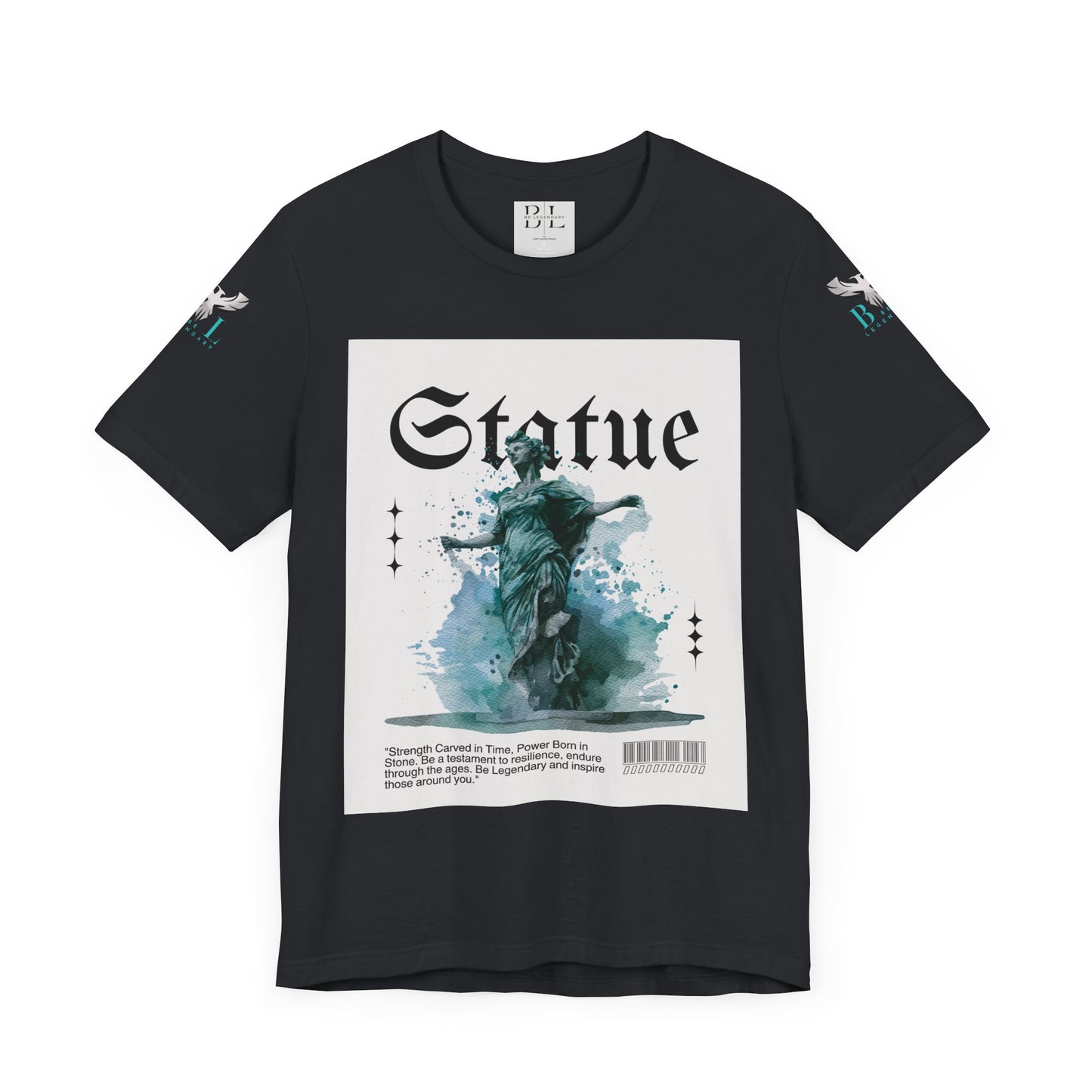 Be Legendary "Immortal" Statue Graphic Unisex Jersey Tee – Embrace Legendary Style