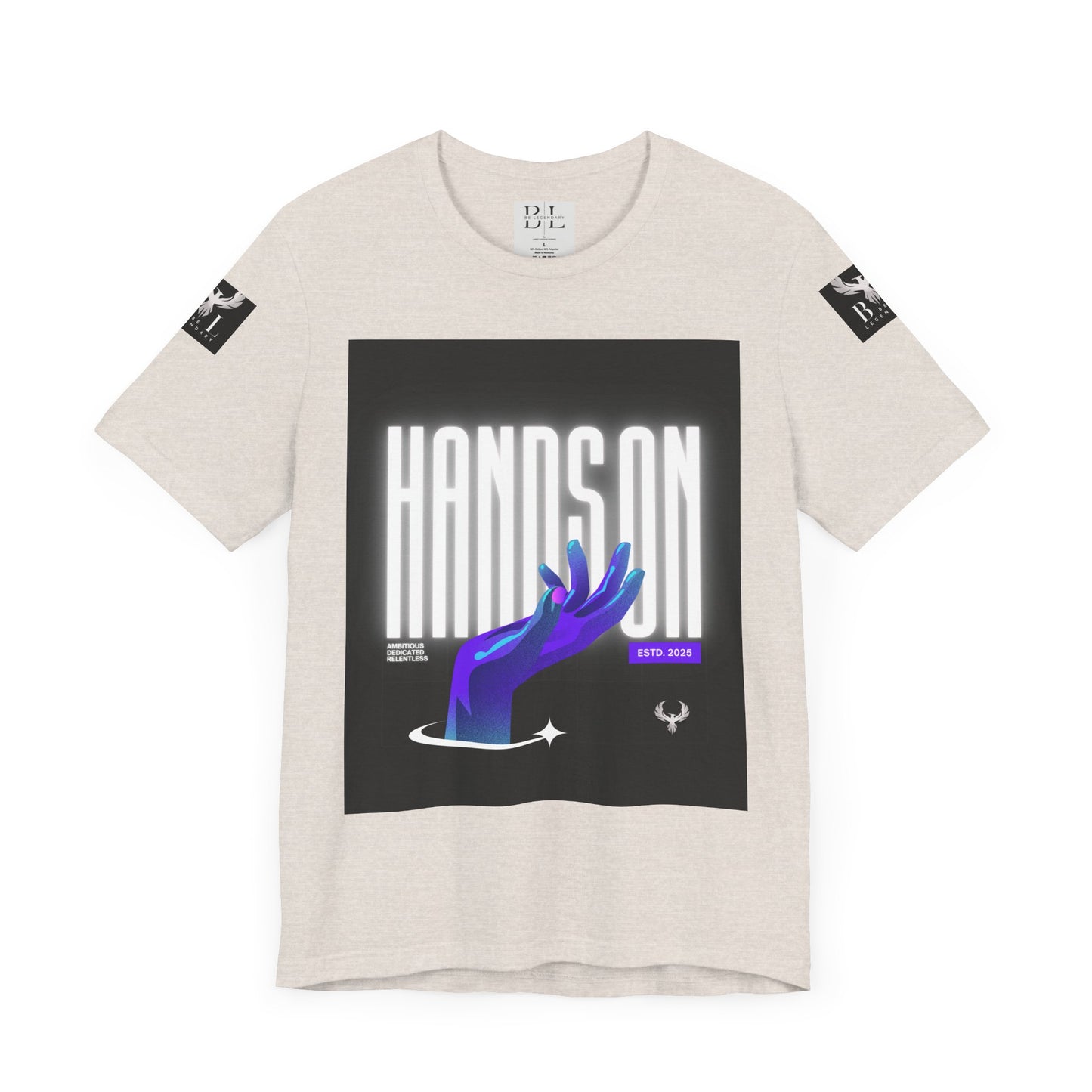 Be Legendary "Palms Sunday" Unisex Jersey Tee - Empowering Graphic Tee for Fitness Enthusiasts