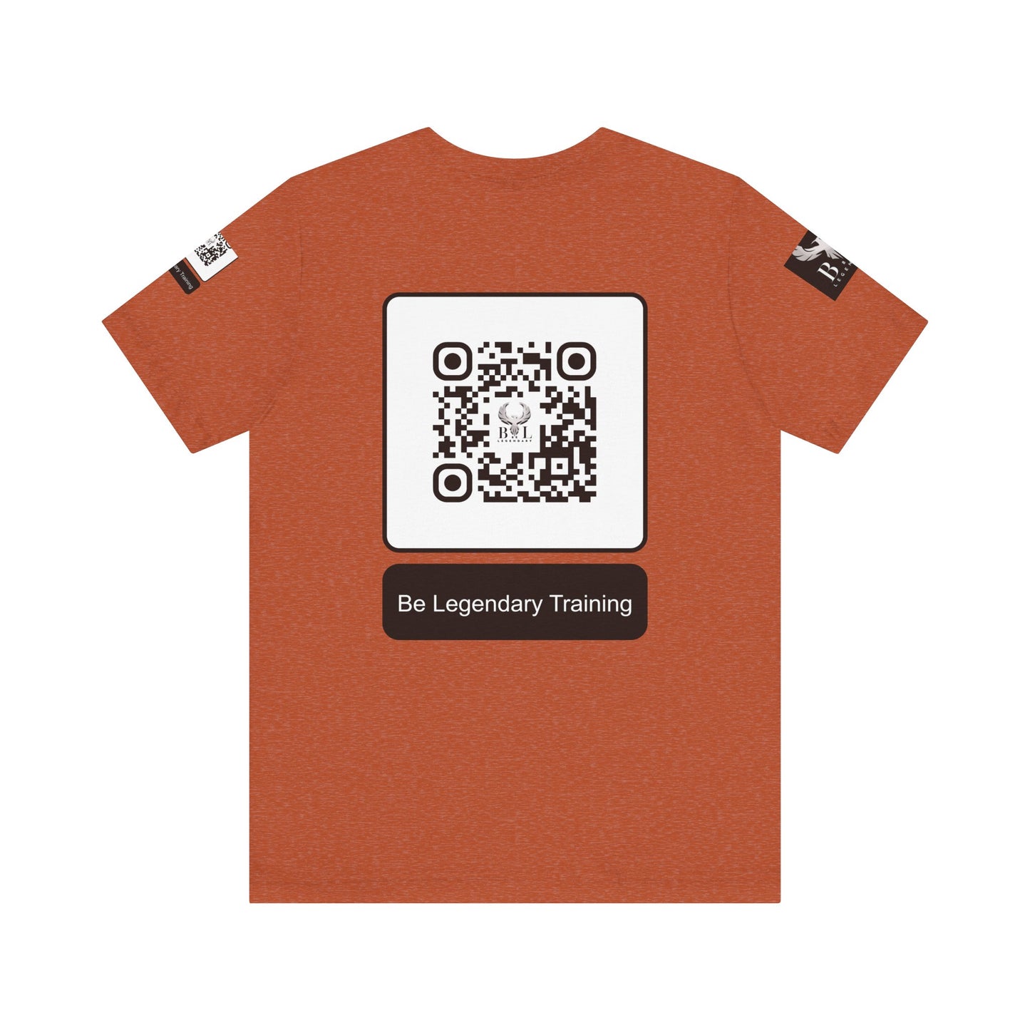 Be Legendary "Heavens View" Vibes Unisex Short Sleeve Tee - Retro Palm Tree Design