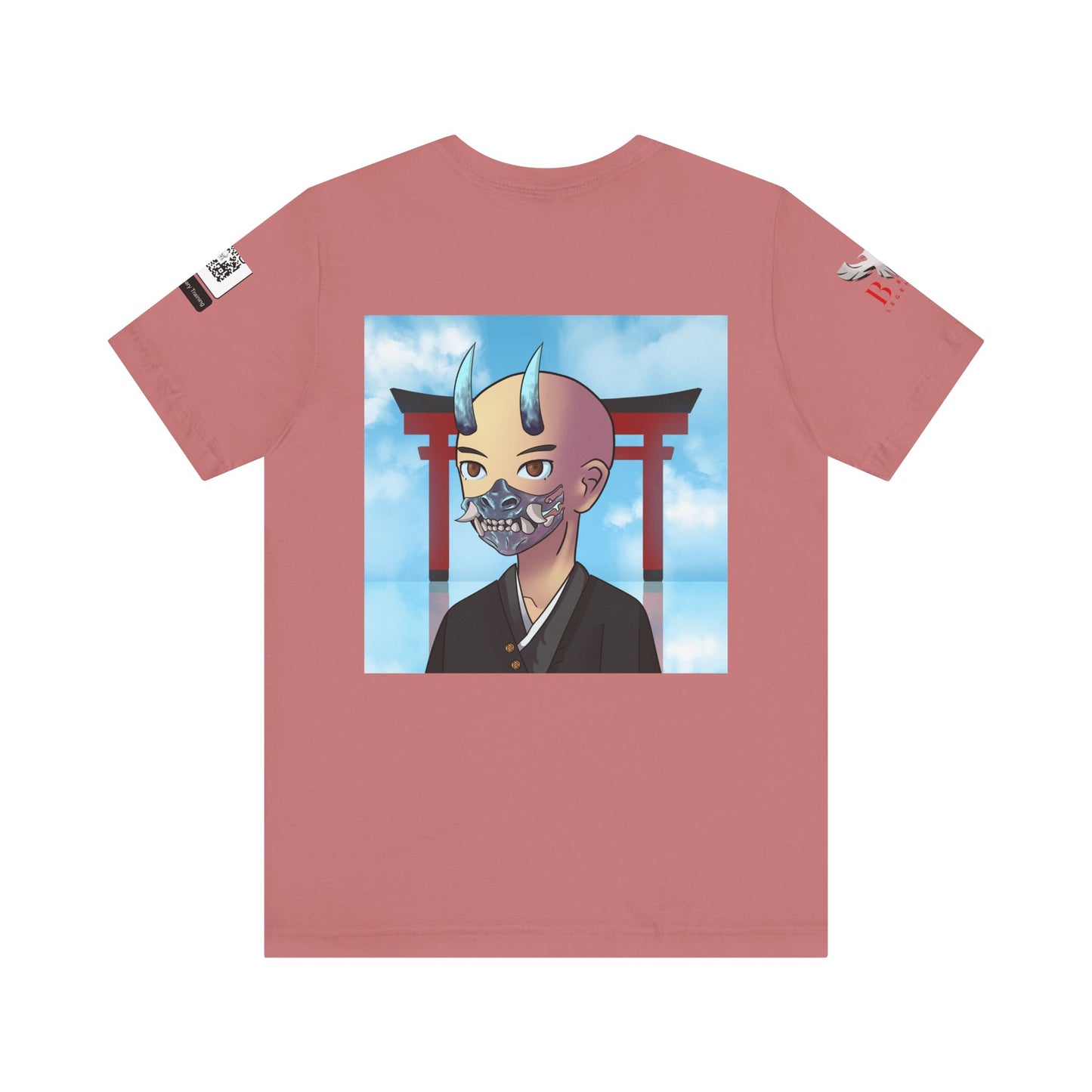 BE LEGENDARY "繁盛 幸運" Hanse Kouun Edition. Unisex Short Sleeve Tee, Graphic T-Shirt, Anime Art Apparel, Casual Wear, Gift for Him/Her