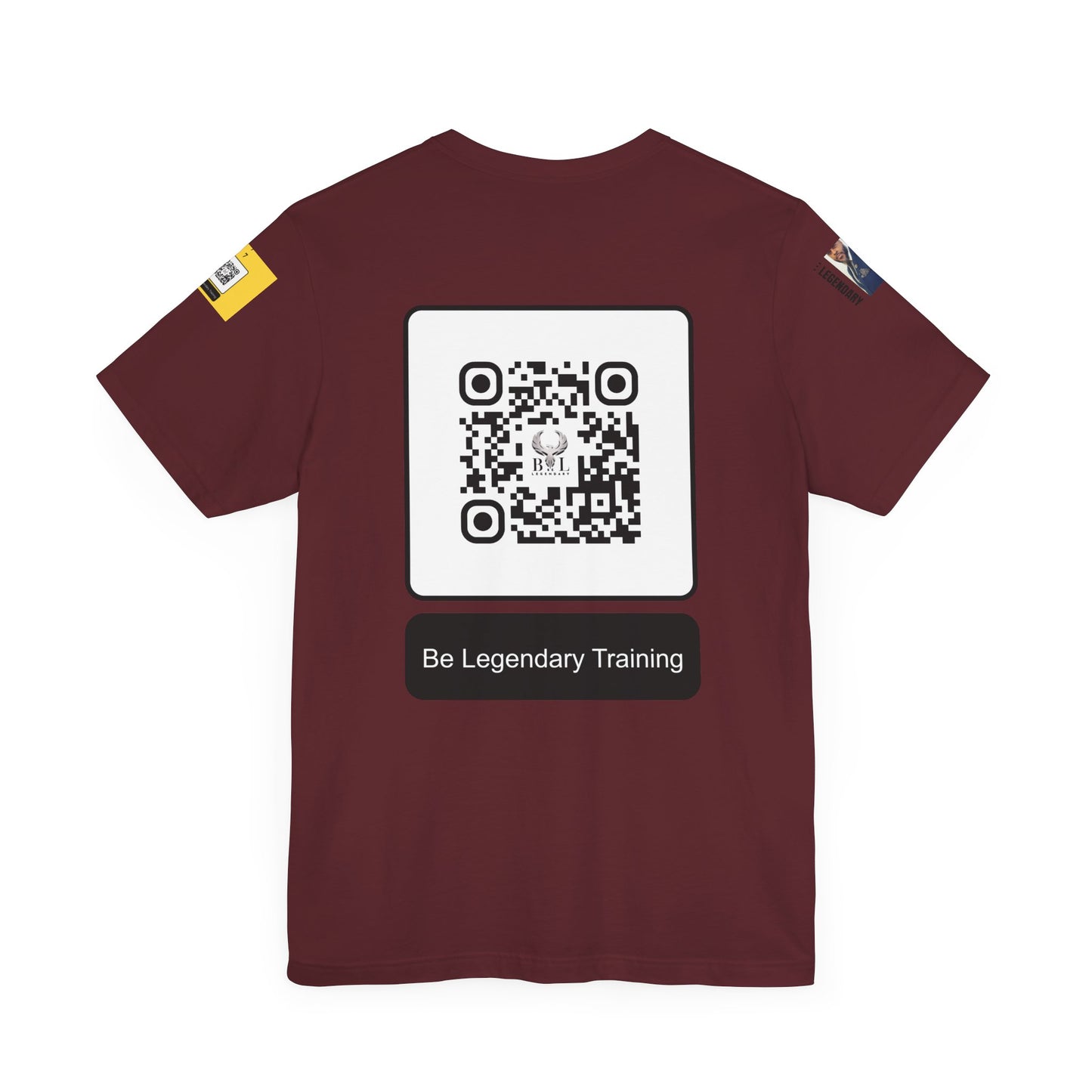 Be Legendary "The Risen" Unisex Jersey Tee - Inspirational Design for Active Lifestyle