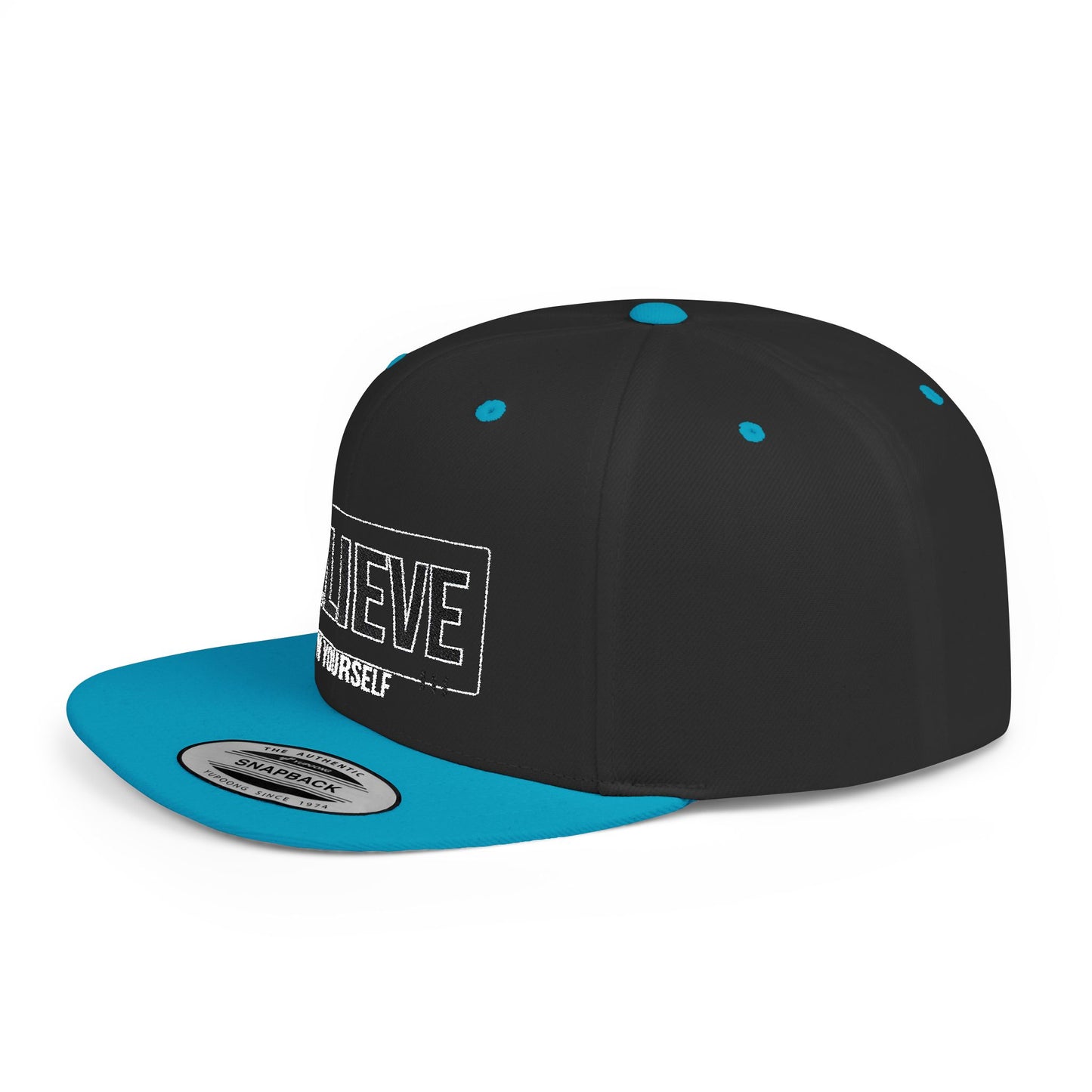Be Legendary "The Devotional" Motivational Flat Bill Snapback Hat - Always Believe in Yourself