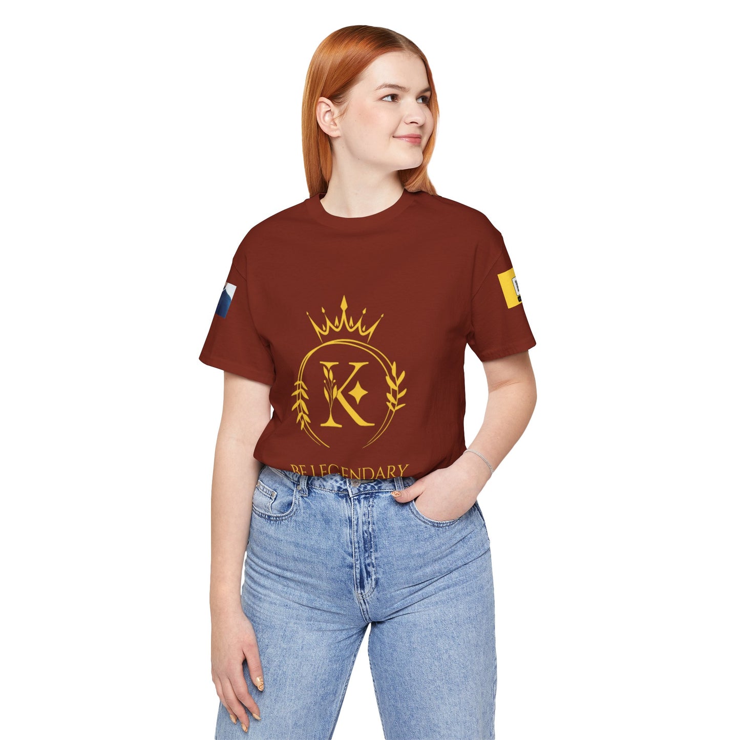Be Legendary "The Risen" Unisex Jersey Tee - Inspirational Design for Active Lifestyle