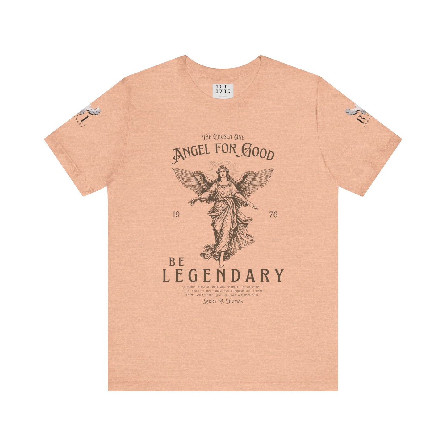 Be Legendary Unisex Jersey Tee - Angel for Good Design