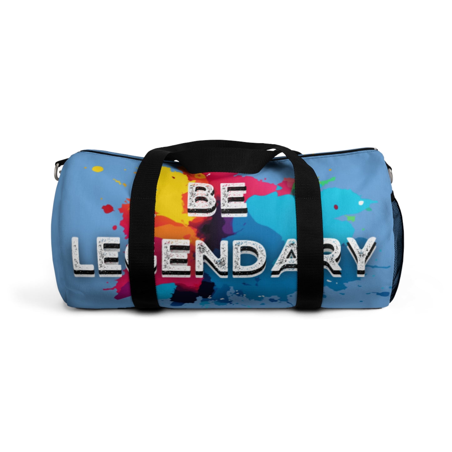 Be Legendary "Code Blue" Colorful Inspirational Duffel Bag - 'Be Legendary'