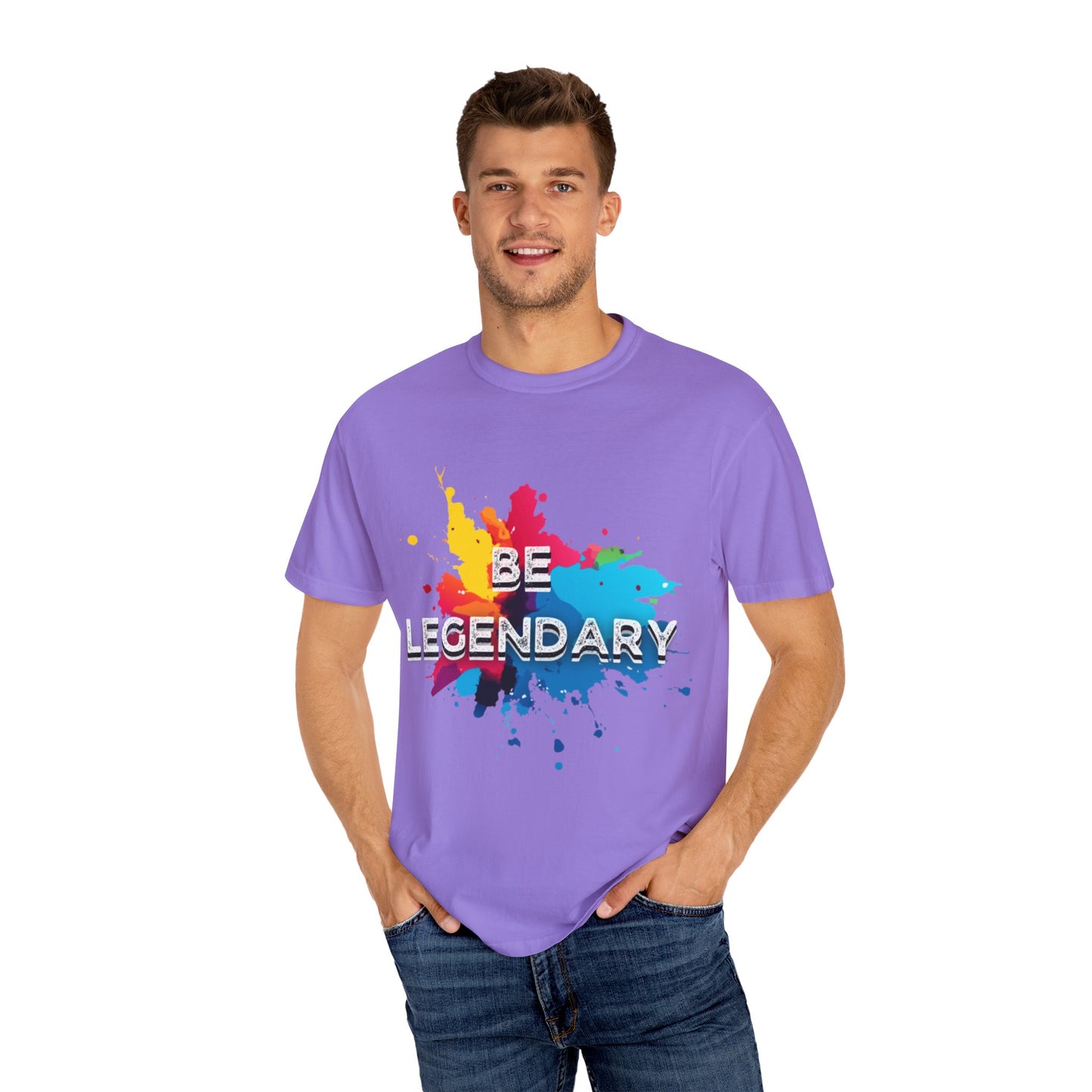 Be Legendary "The Passover" Colorful Inspirational T-Shirt - 'Be Legendary' Print
