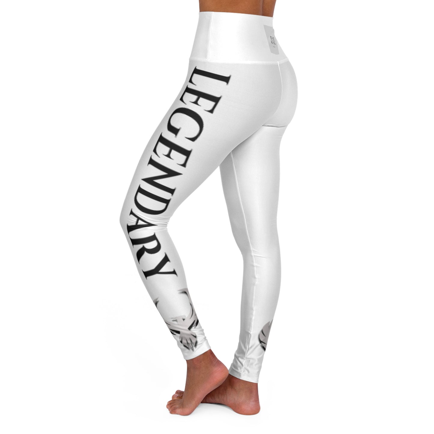 Be Legendary "Good Lawd" Elegant High Waisted Yoga Leggings for Active Lifestyles | Stylish Comfort