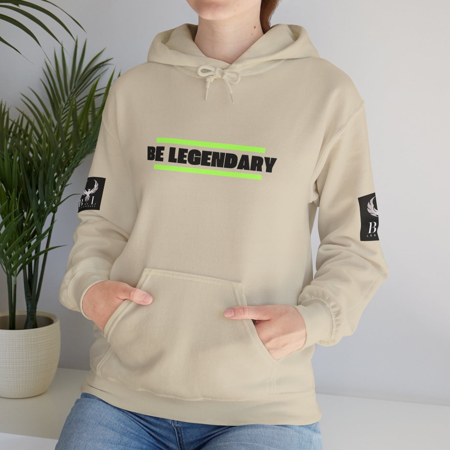 Be Legendary Unisex "PTSO" Hoodie | Motivational Sweatshirt for Active Lifestyles