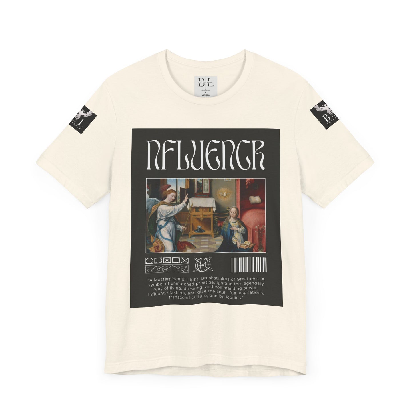 Be Legendary Art-Inspired Unisex Short Sleeve Tee