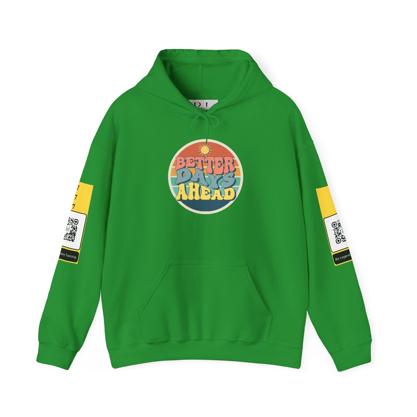 Be Legendary "Better Days" Hooded Sweatshirt - Unisex Heavy Blend™