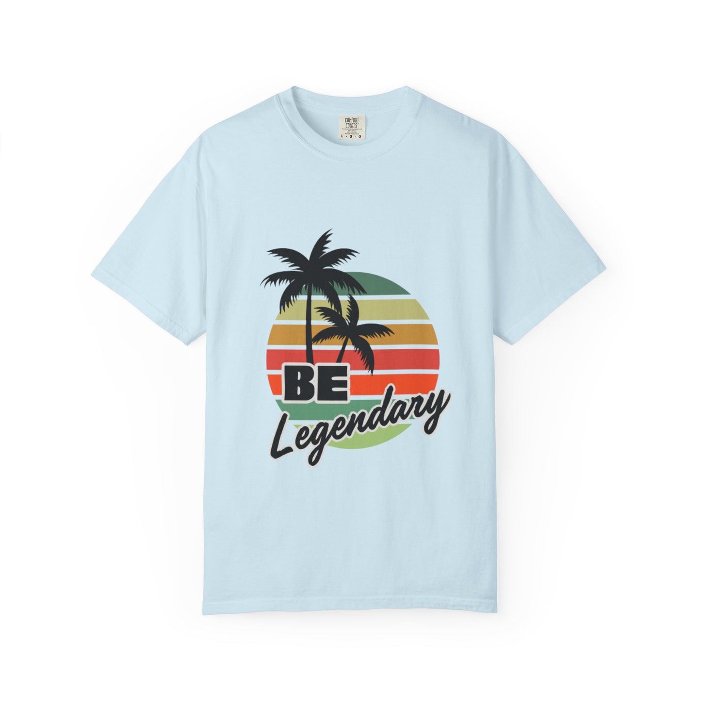 Be Legendary Unisex "Palm Sunday" Garment-Dyed T-Shirt - Perfect for Summer Vibes