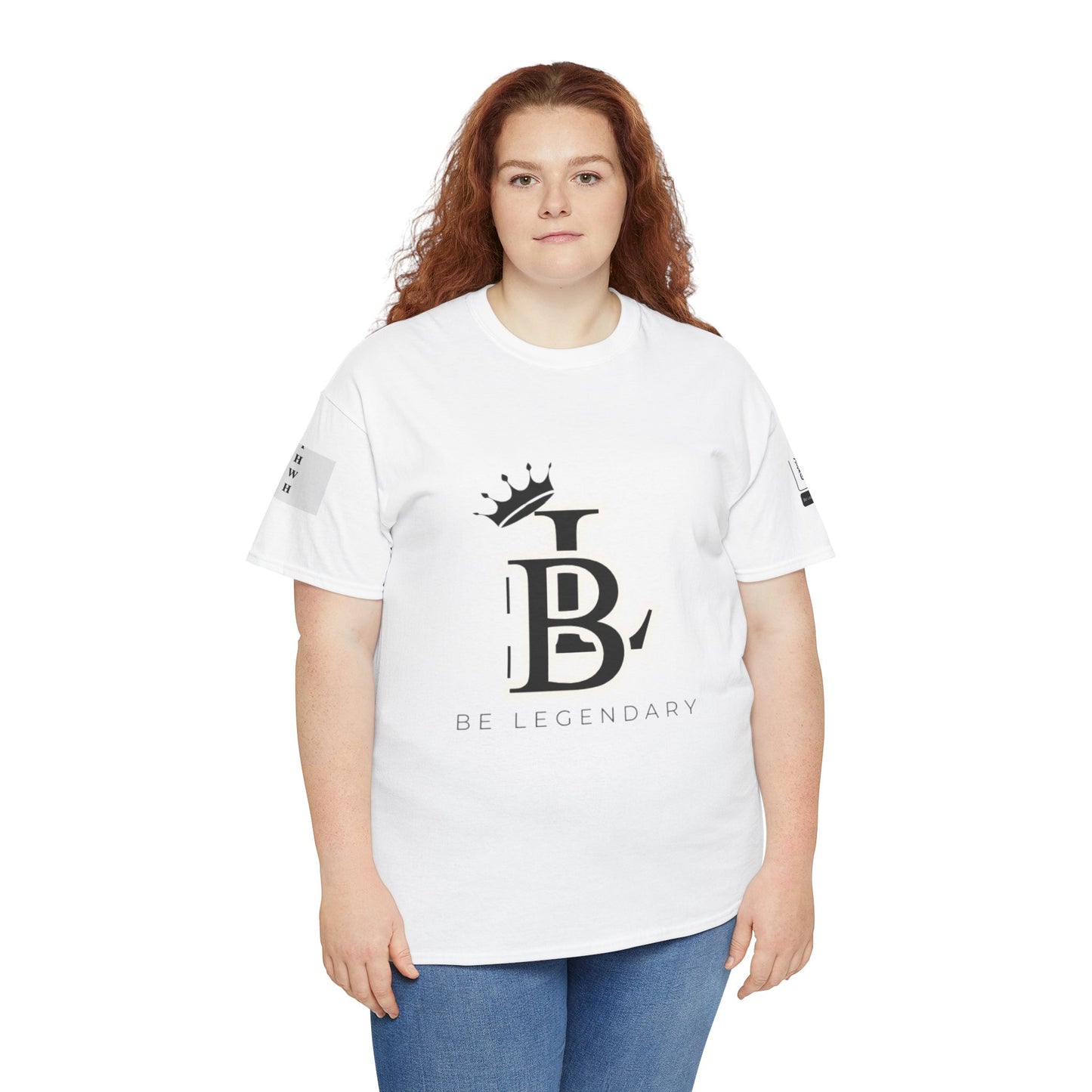Copy of Be Legendary Unisex "King of Kings" Heavy Cotton Tee - Graphic T-Shirt for Inspiration and Motivation