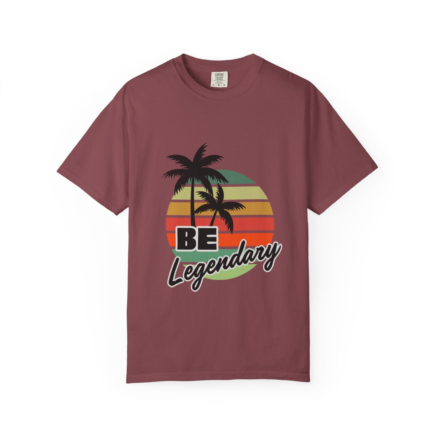 Be Legendary Unisex "Palm Sunday" Garment-Dyed T-Shirt - Perfect for Summer Vibes