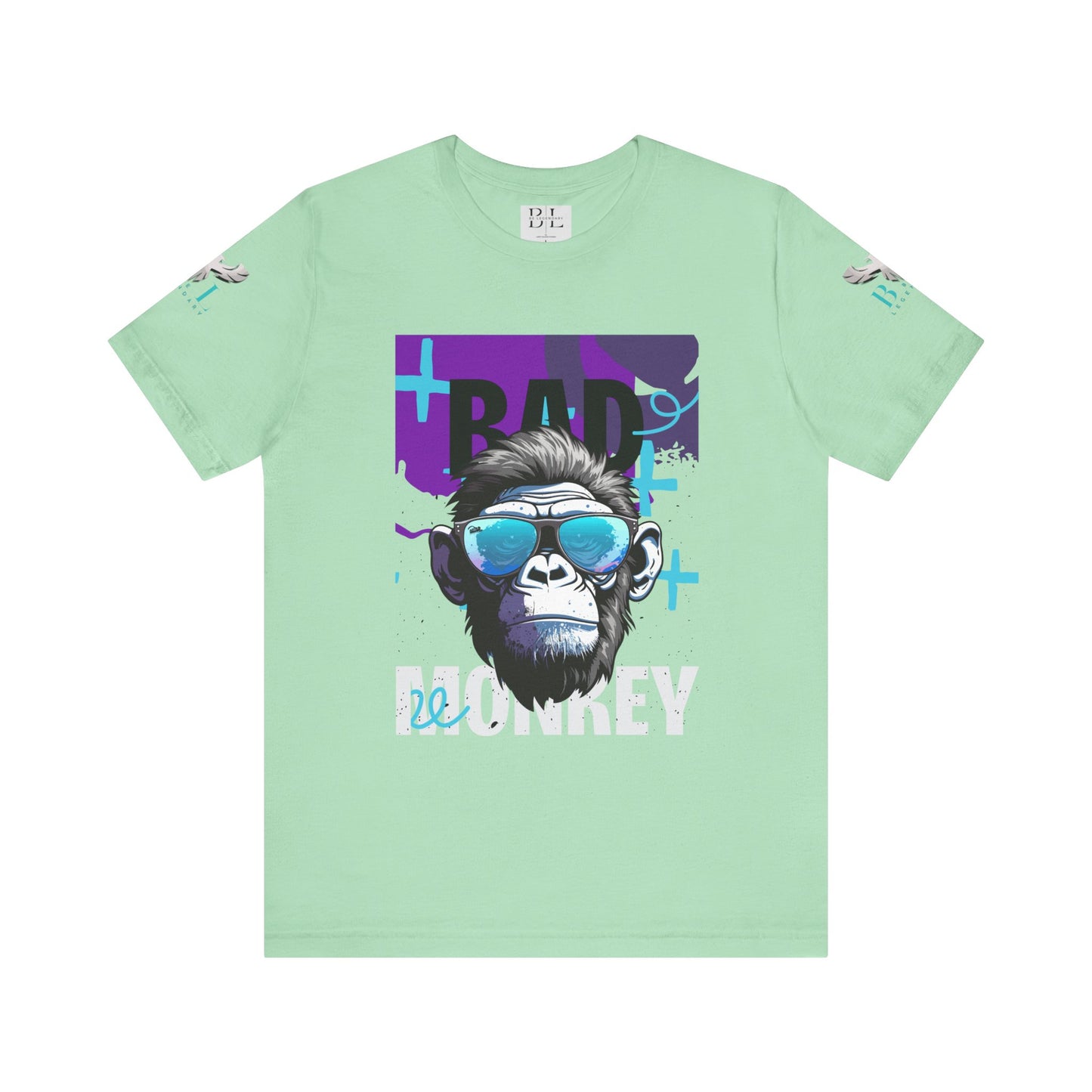 Be Legendary Cool Bad Monkey Tee - Unisex Short Sleeve Graphic Shirt