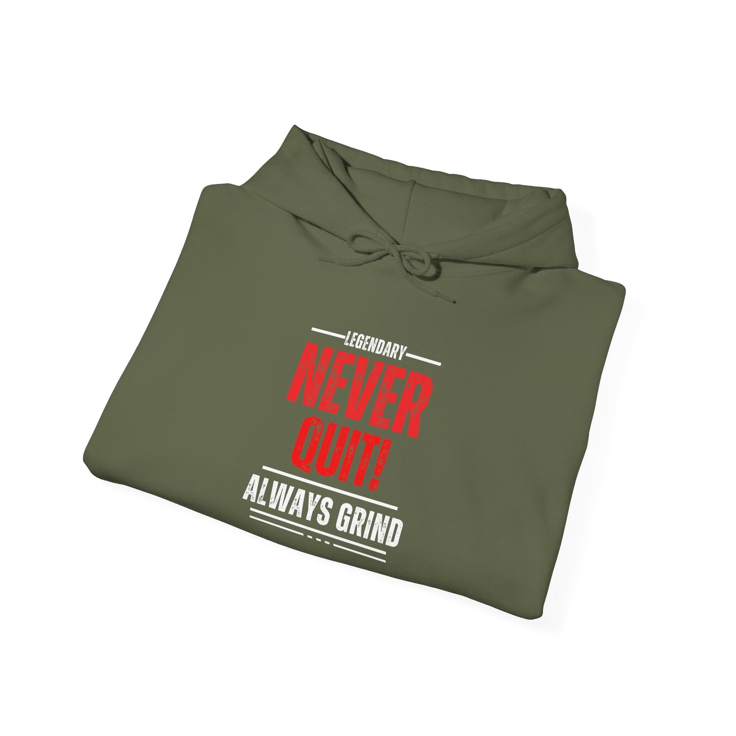 Be Legendary "American Mind State" Grind Hoodie - Unisex Heavy Blend™ Sweatshirt with Motivational Design