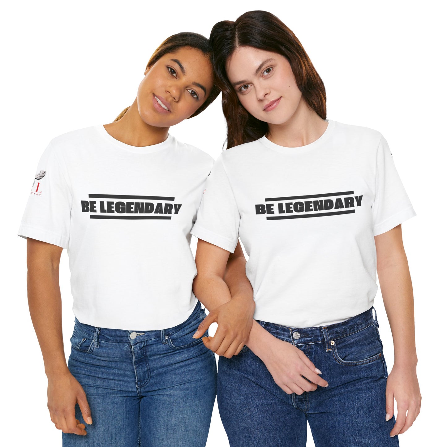 BE LEGENDARY "繁盛 幸運" Hanse Kouun Edition. Unisex Short Sleeve Tee, Graphic T-Shirt, Anime Art Apparel, Casual Wear, Gift for Him/Her