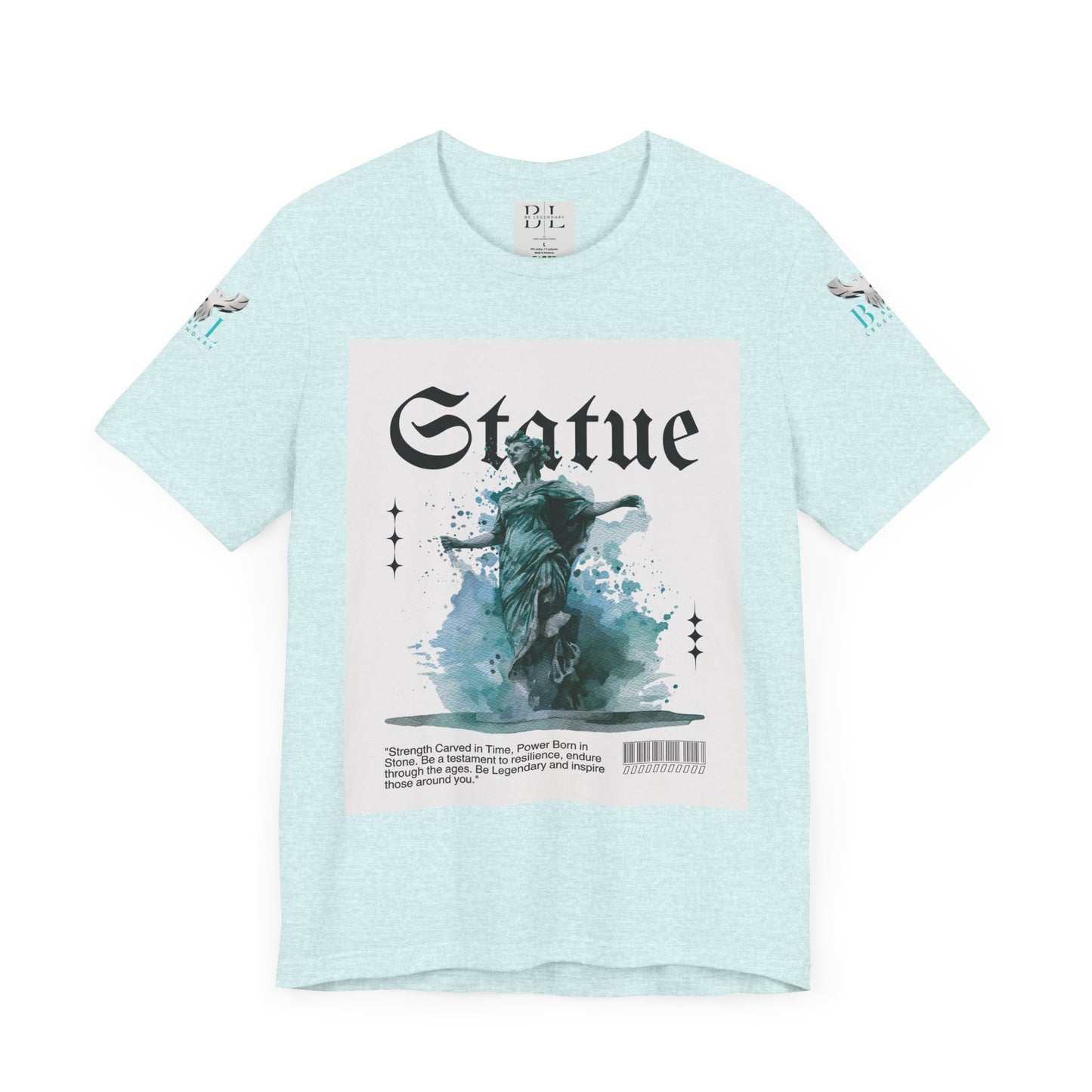 Be Legendary "Immortal" Statue Graphic Unisex Jersey Tee – Embrace Legendary Style