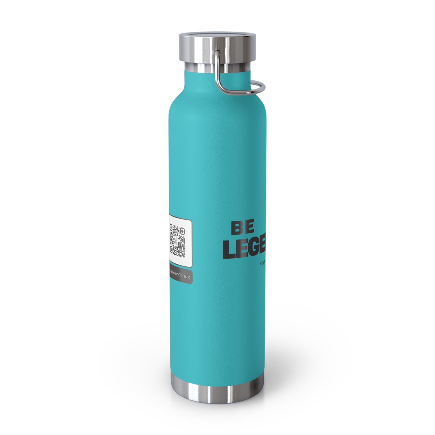 Be Legendary "Holy Grail" Inspirational Copper Vacuum Insulated Bottle - 22oz, ‘Be Legendary’ Design