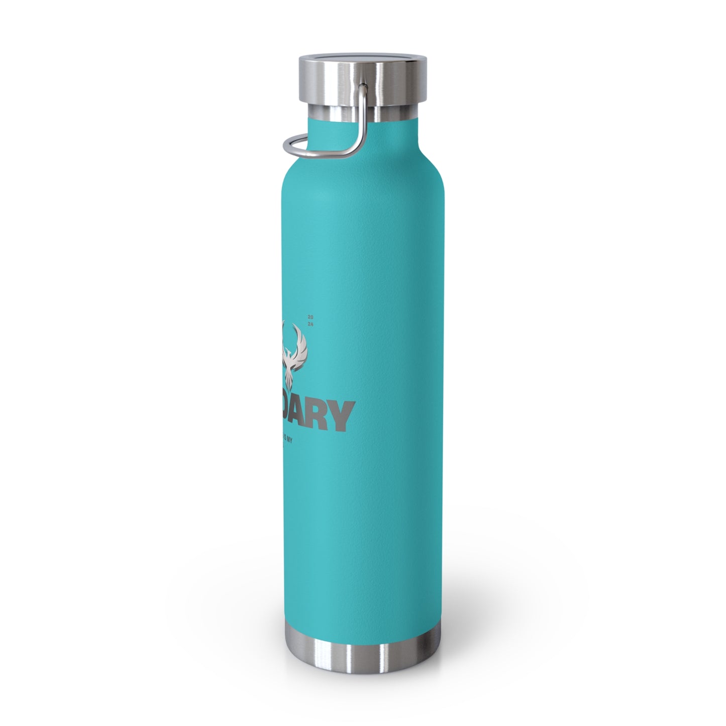 Be Legendary "Holy Grail" Inspirational Copper Vacuum Insulated Bottle - 22oz, ‘Be Legendary’ Design