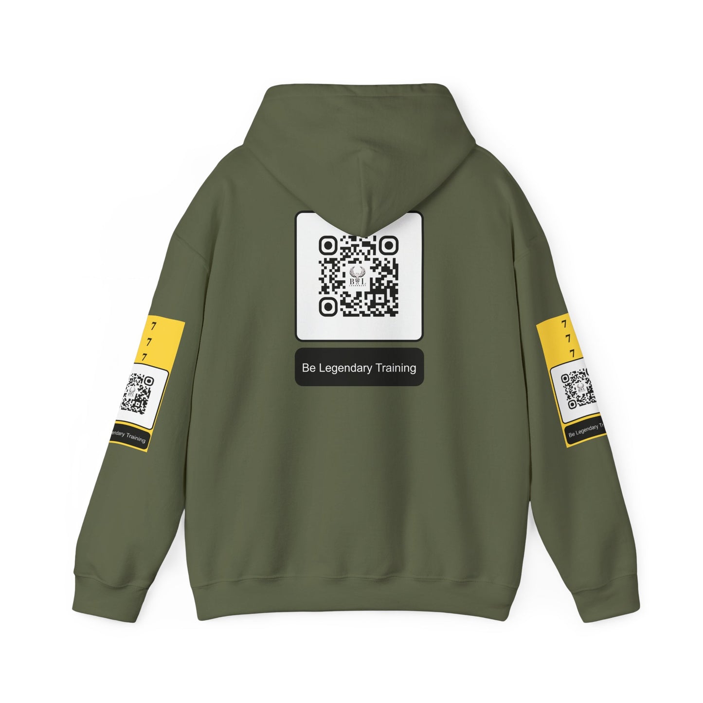 Be Legendary "American Mind State" Grind Hoodie - Unisex Heavy Blend™ Sweatshirt with Motivational Design