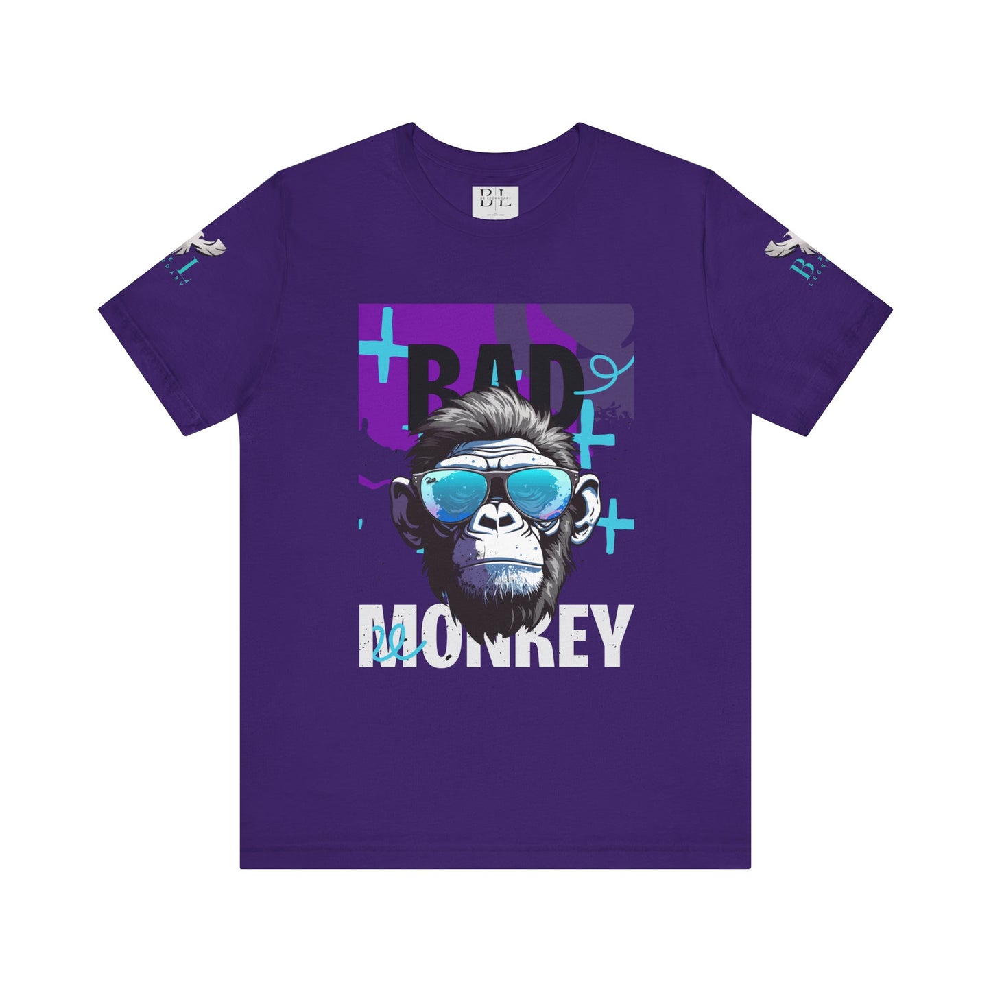 Be Legendary Cool Bad Monkey Tee - Unisex Short Sleeve Graphic Shirt