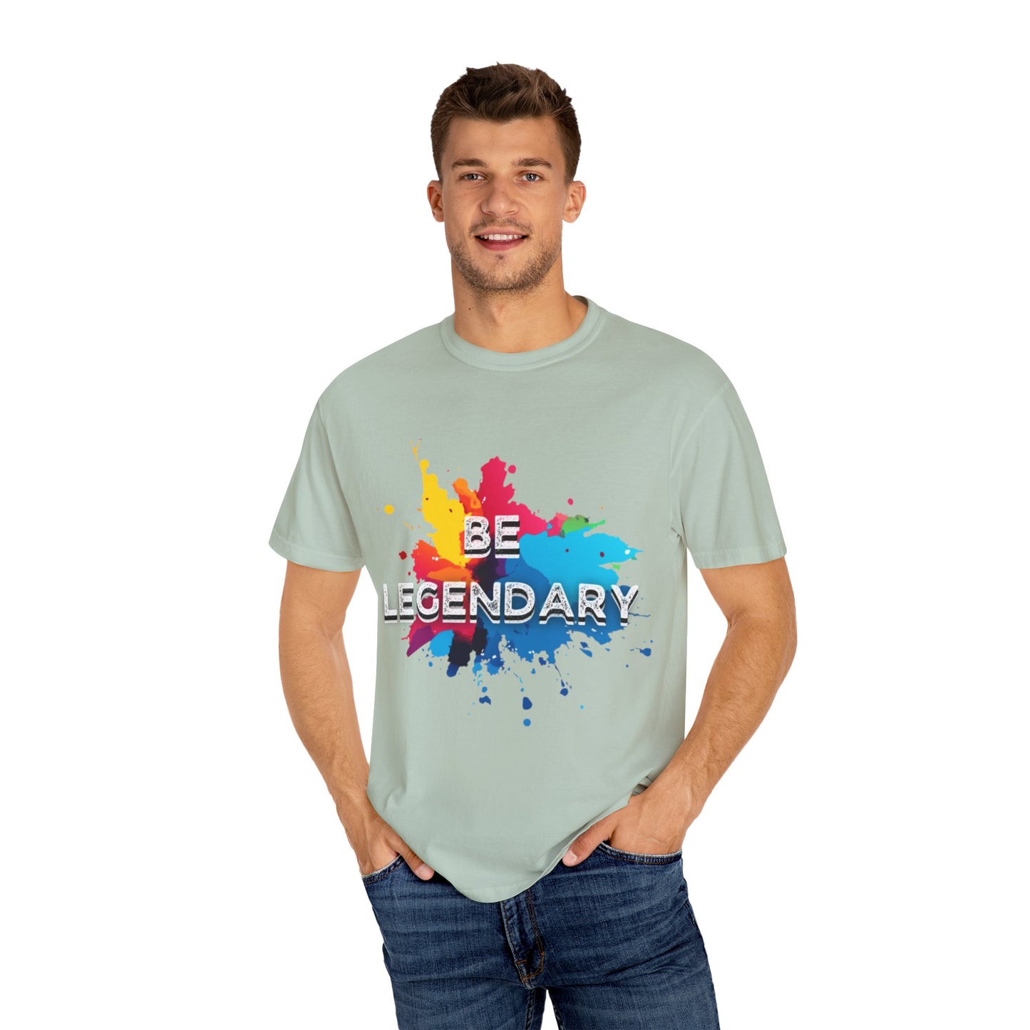 Be Legendary "The Passover" Colorful Inspirational T-Shirt - 'Be Legendary' Print