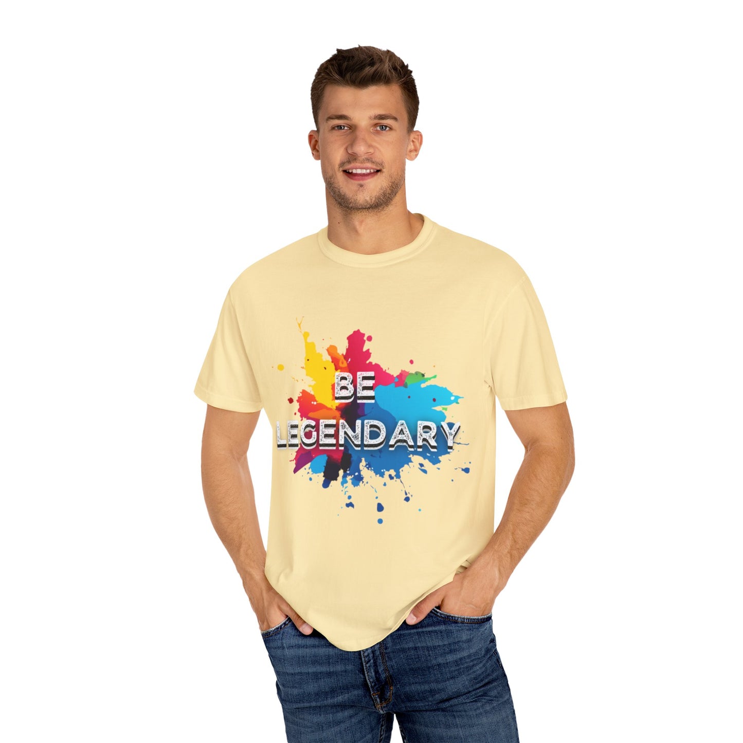 Be Legendary "The Passover" Colorful Inspirational T-Shirt - 'Be Legendary' Print