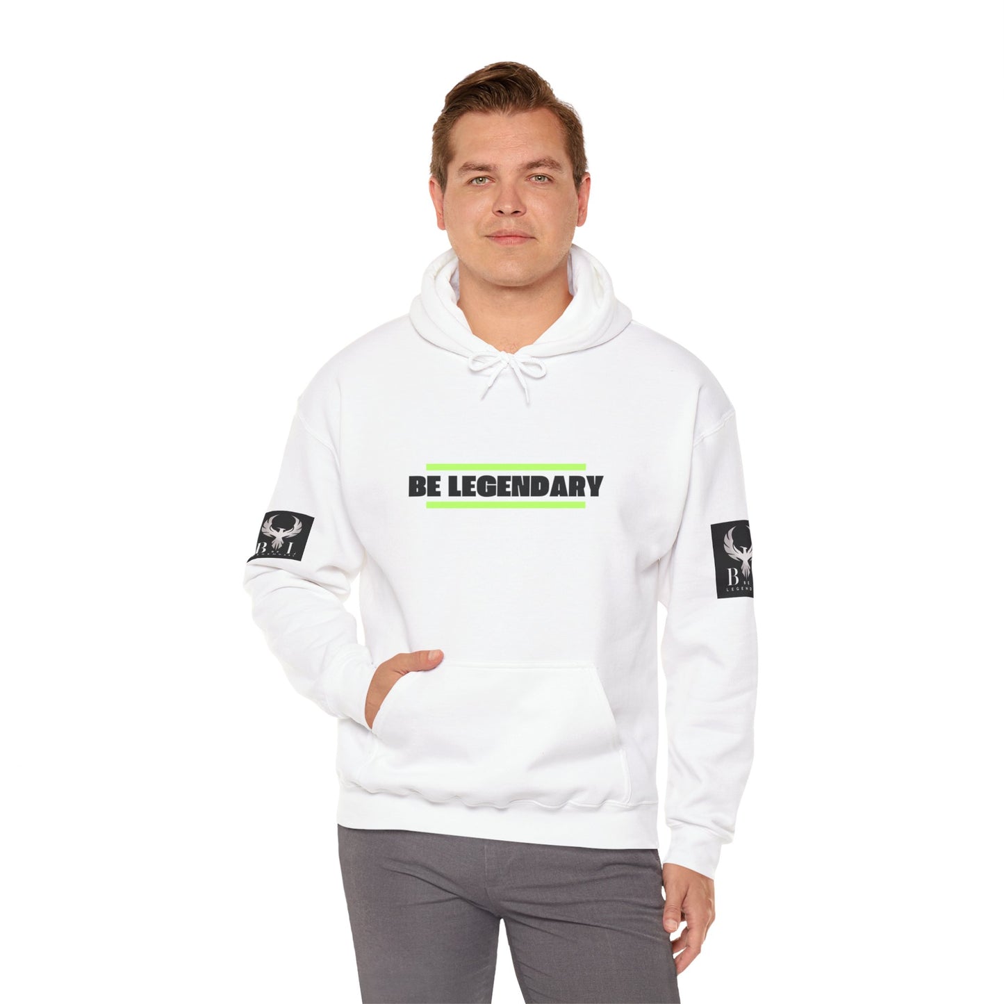 Be Legendary Unisex "PTSO" Hoodie | Motivational Sweatshirt for Active Lifestyles