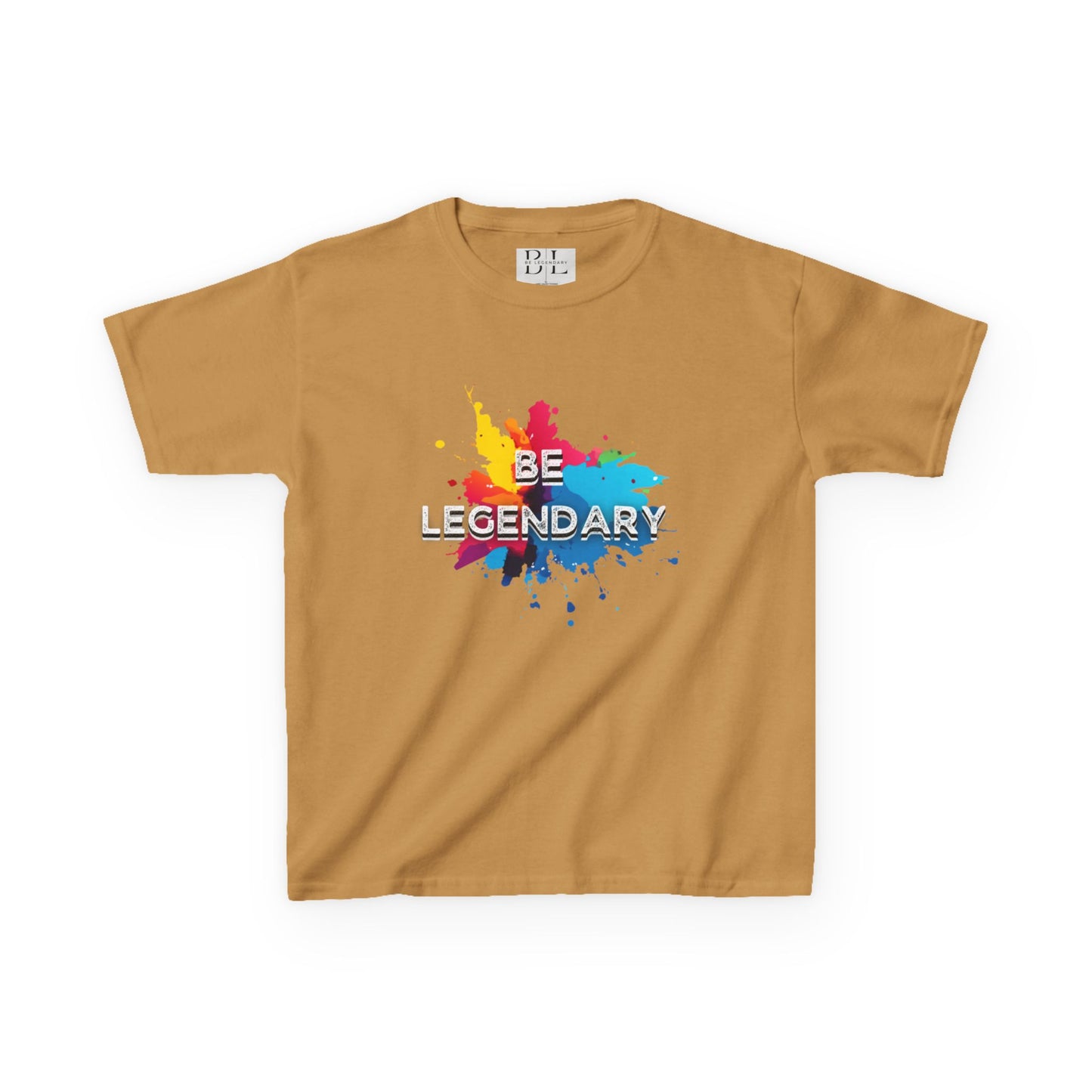 "Kids" Be Legendary "The Passover" Heavy Cotton Tee - Colorful Splash Design for Fun Adventures