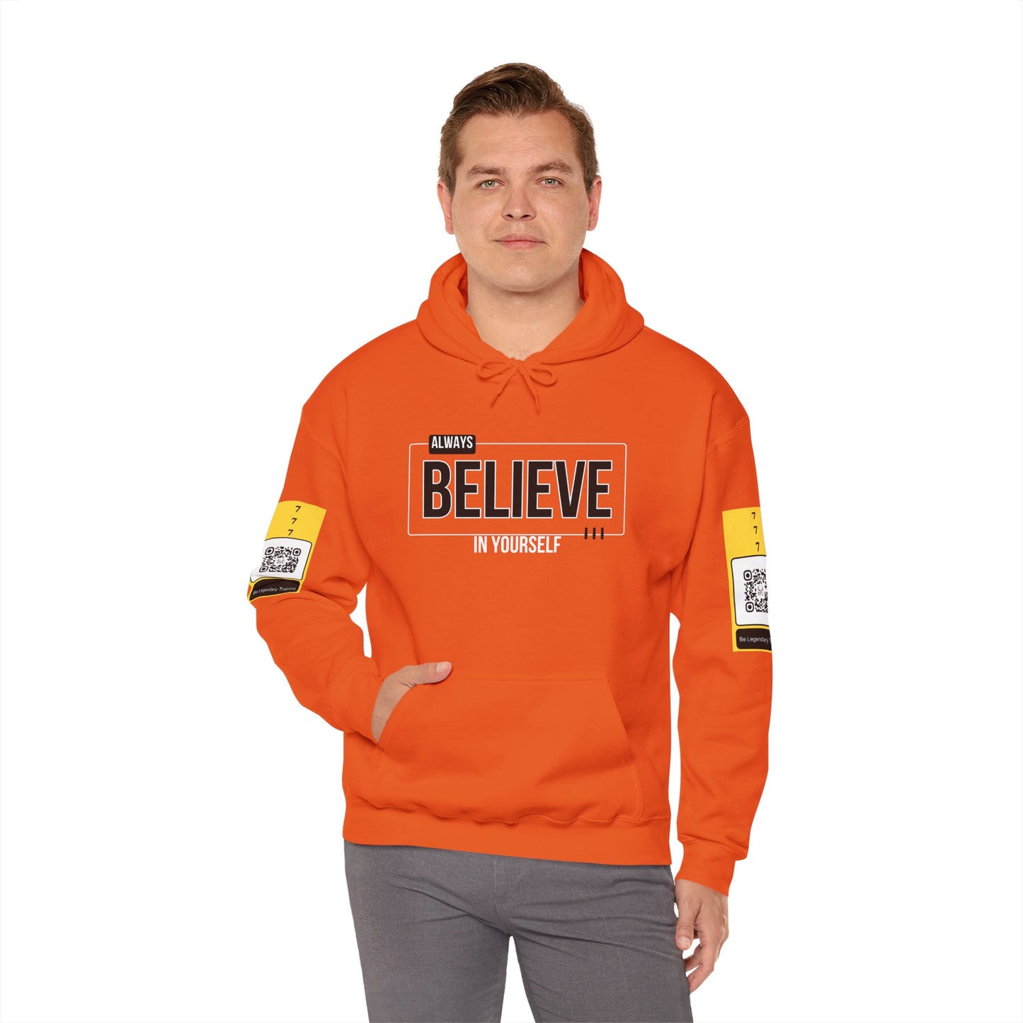 Be Legendary "Mustard Seed" Inspirational Hoodie - Always Believe in Yourself