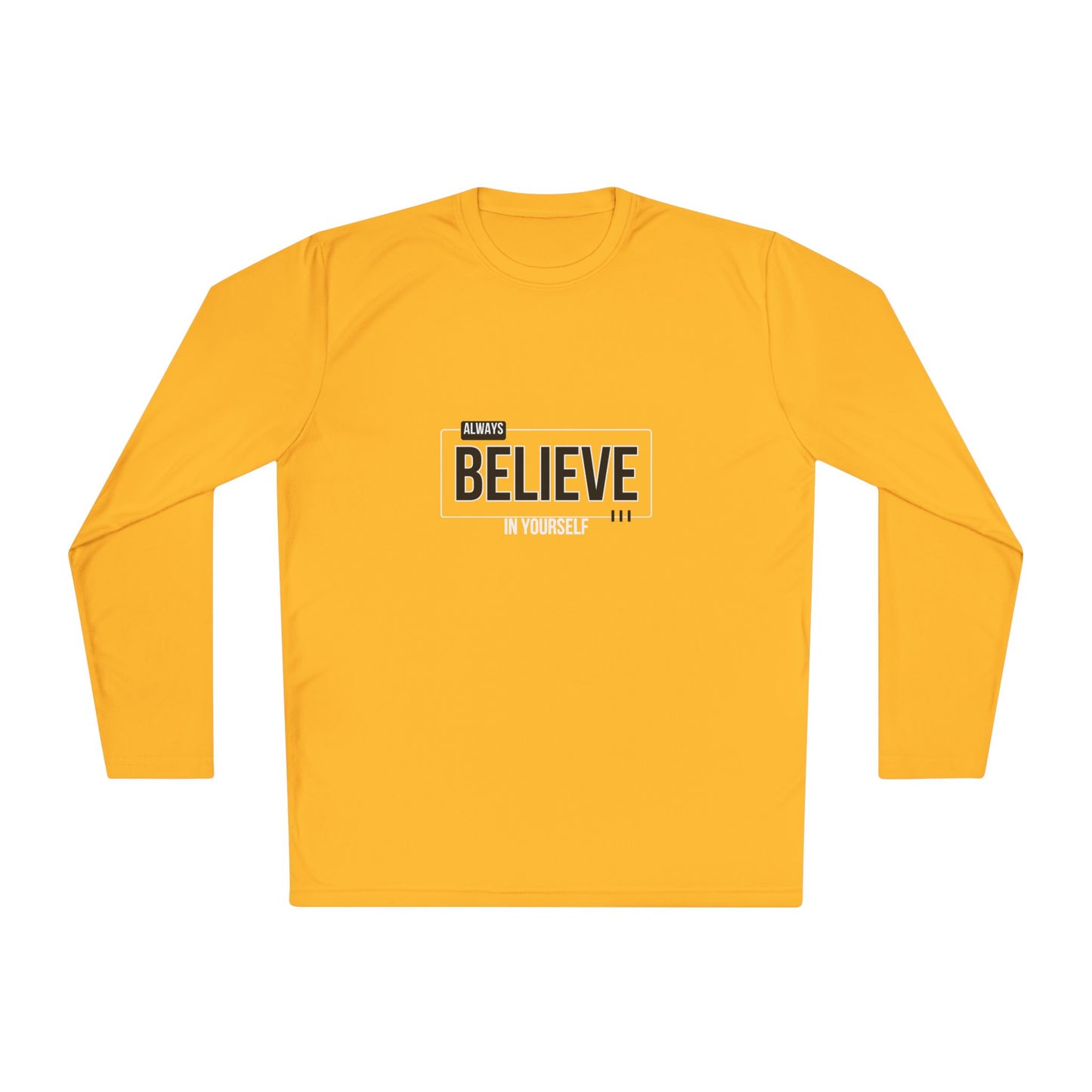 Be Legendary "Game Time" Unisex Long Sleeve Tee - Always Believe | Be Legendary Design