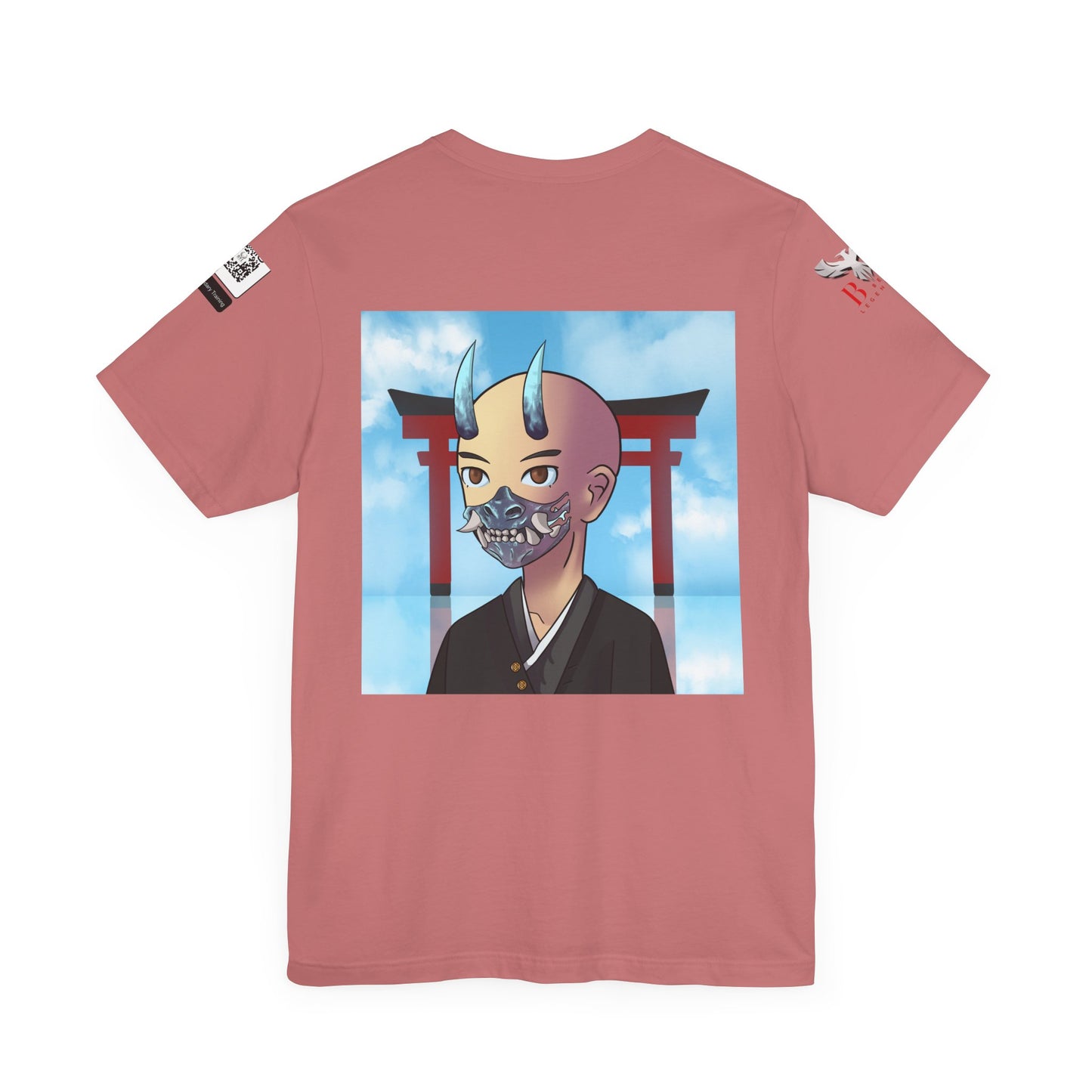 BE LEGENDARY "繁盛 幸運" Hanse Kouun Edition. Unisex Short Sleeve Tee, Graphic T-Shirt, Anime Art Apparel, Casual Wear, Gift for Him/Her
