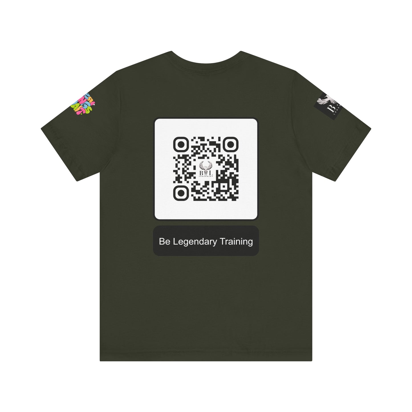 Be Legendary 'Dusk Till Damn" Sunset Inspiration Graphic Tee for Motivational Vibes