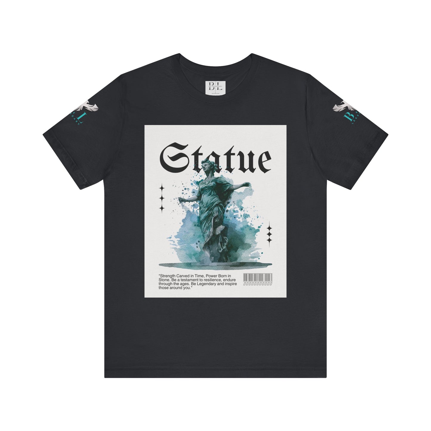Be Legendary "Immortal" Statue Graphic Unisex Jersey Tee – Embrace Legendary Style