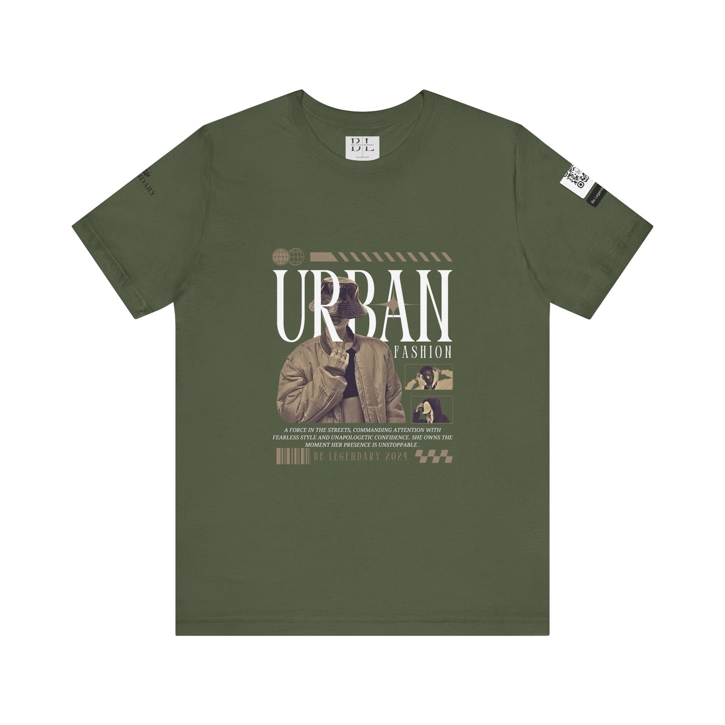 Be Legendary "Hail Mary" Urban Fashion Unisex Tee - Casual Streetwear, Perfect for Everyday Style