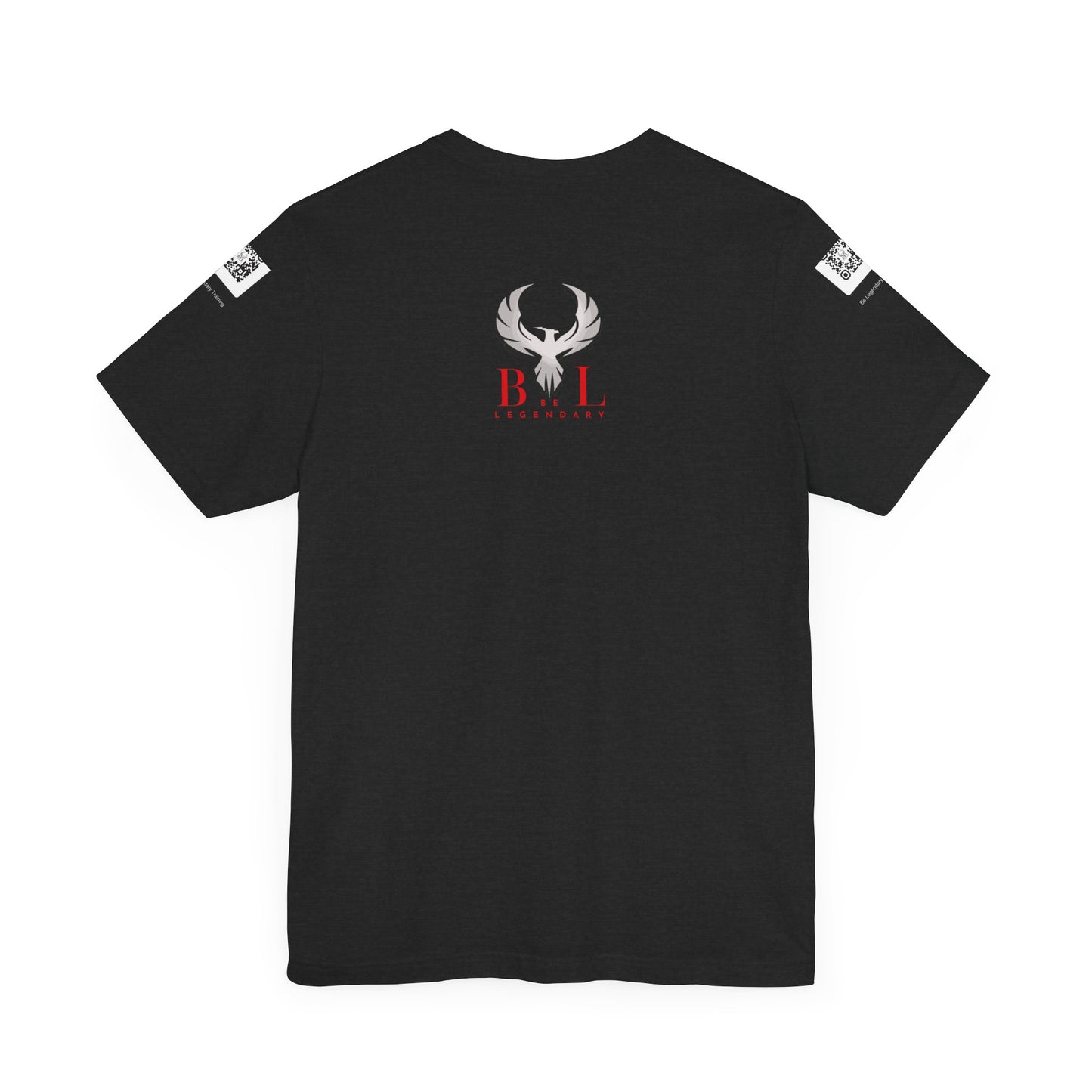 Be Legendary "Never Quit" Unisex Tee - Motivational Short Sleeve Shirt