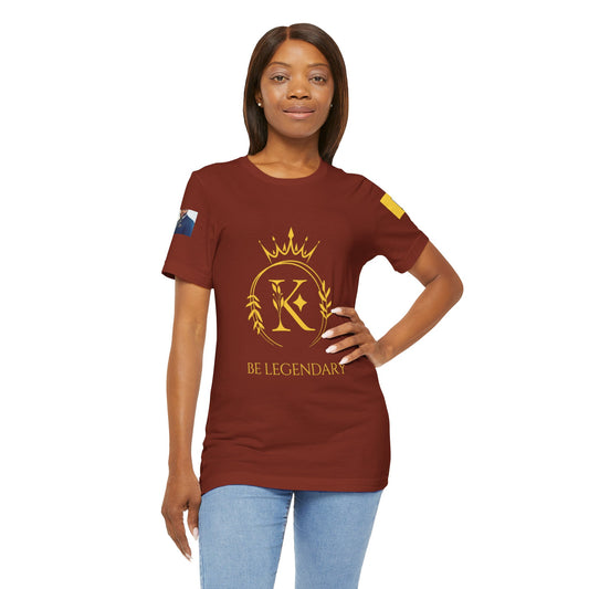 Be Legendary "The Risen" Unisex Jersey Tee - Inspirational Design for Active Lifestyle