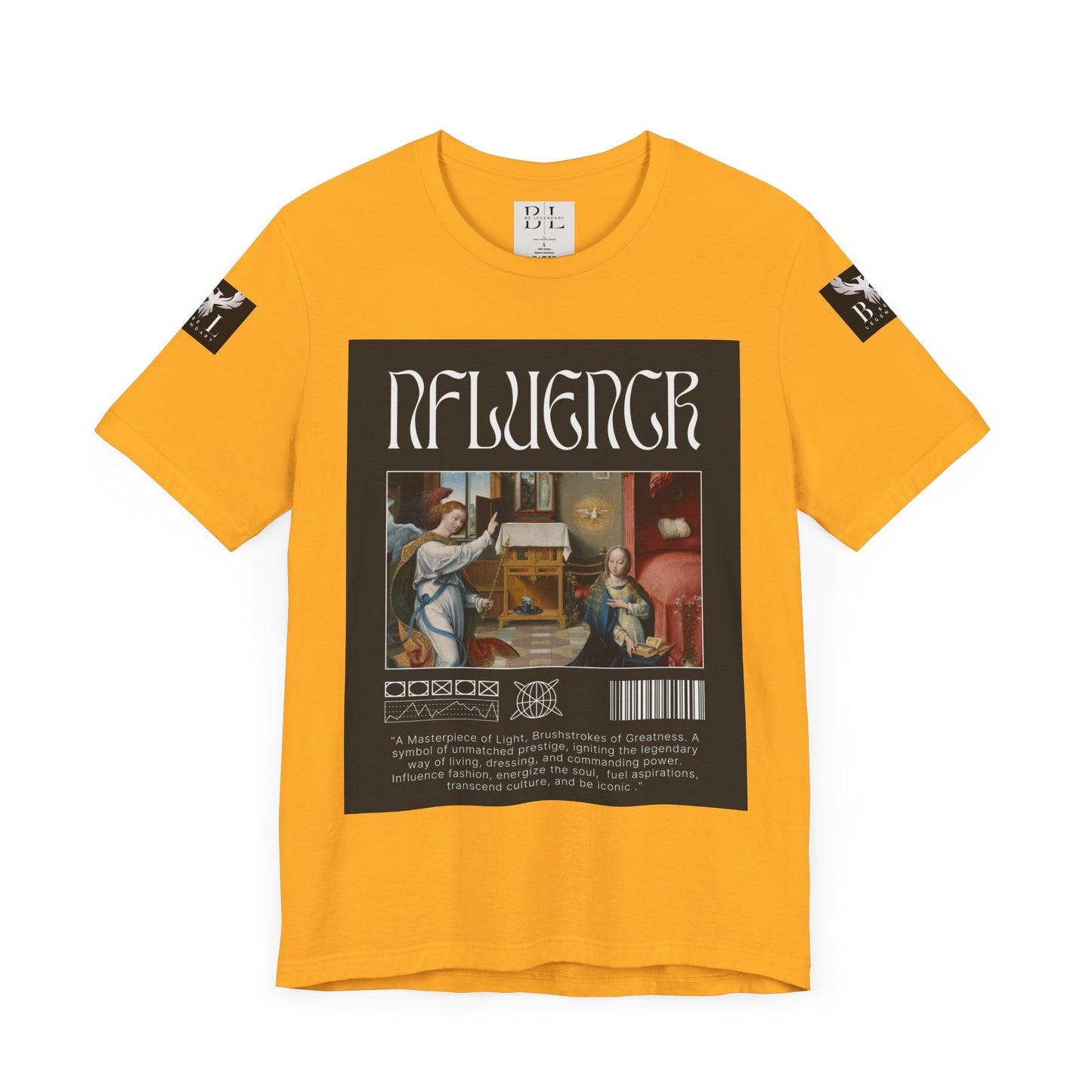 Be Legendary Art-Inspired Unisex Short Sleeve Tee