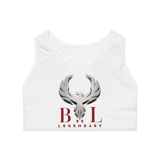 Be Legendary "Ya-Ya" Sports Bra - Motivational Workout Gear for Active Women