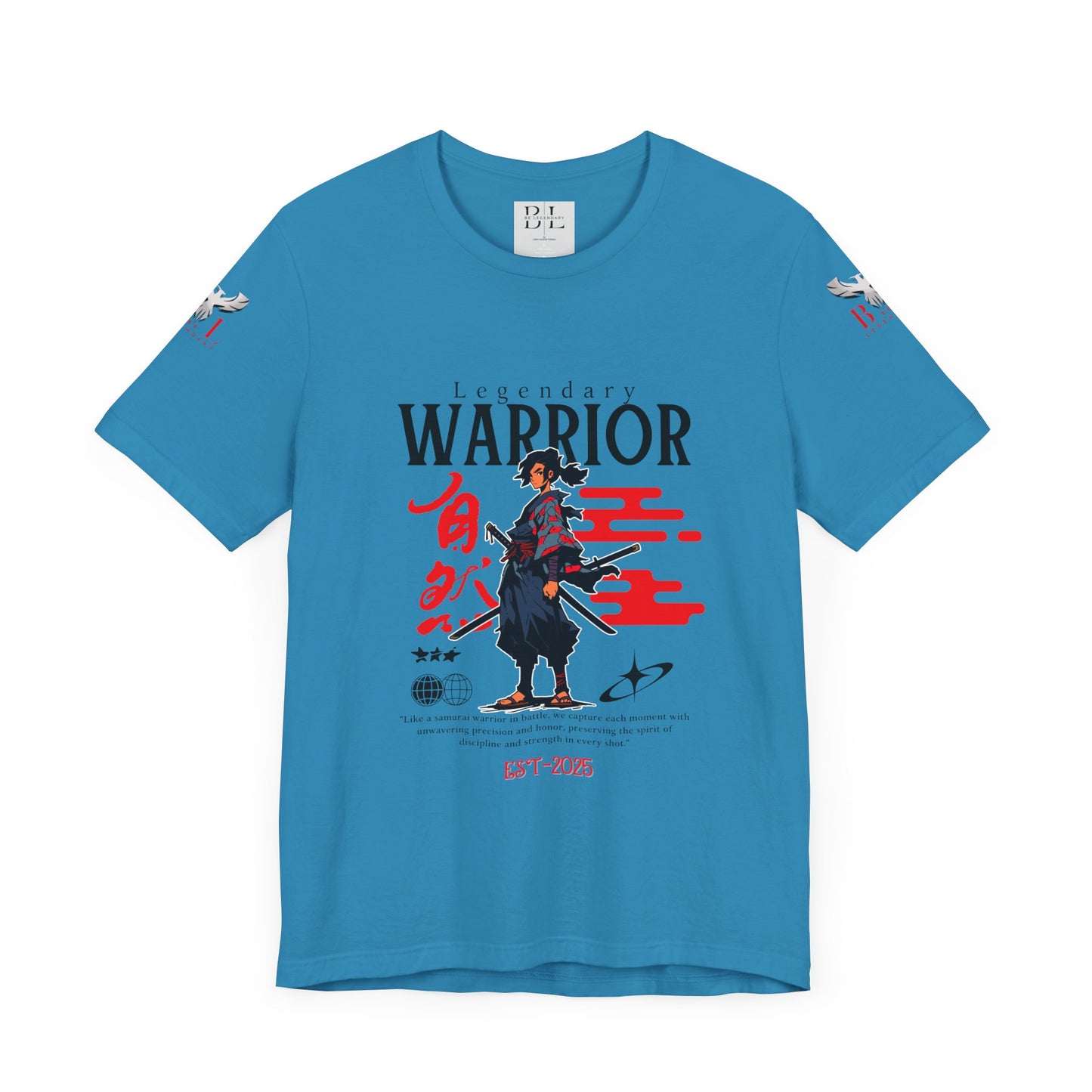 Be Legendary "Samurai Warrior" Unisex Tee – Legendary 2025 Graphic T-Shirt